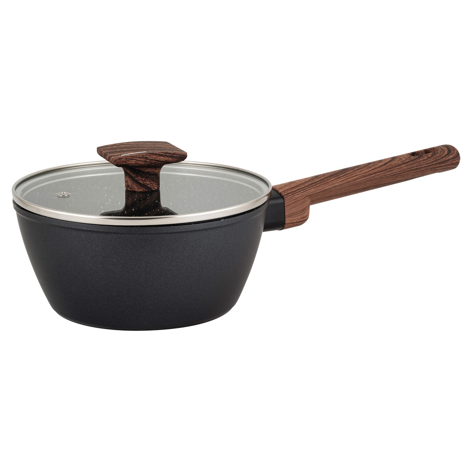 Ковш DOMEO Сrystal marble 18 см с покрытием мрамор