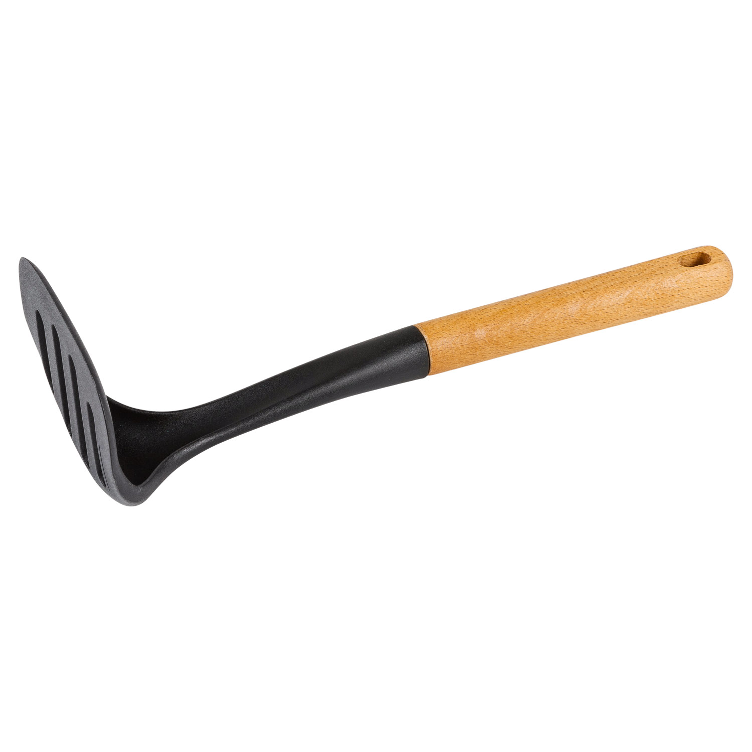 Картофелемялка DOMEO «Крафт» 35 см с деревянной ручкой