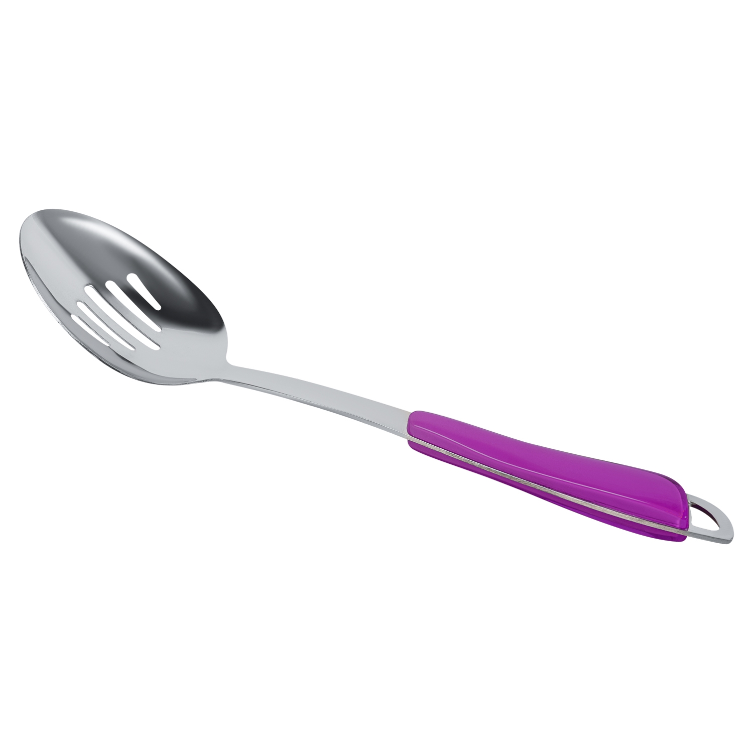 Ложка с прорезями DOMEO «Морошка» 36 см из нержавеющей стали