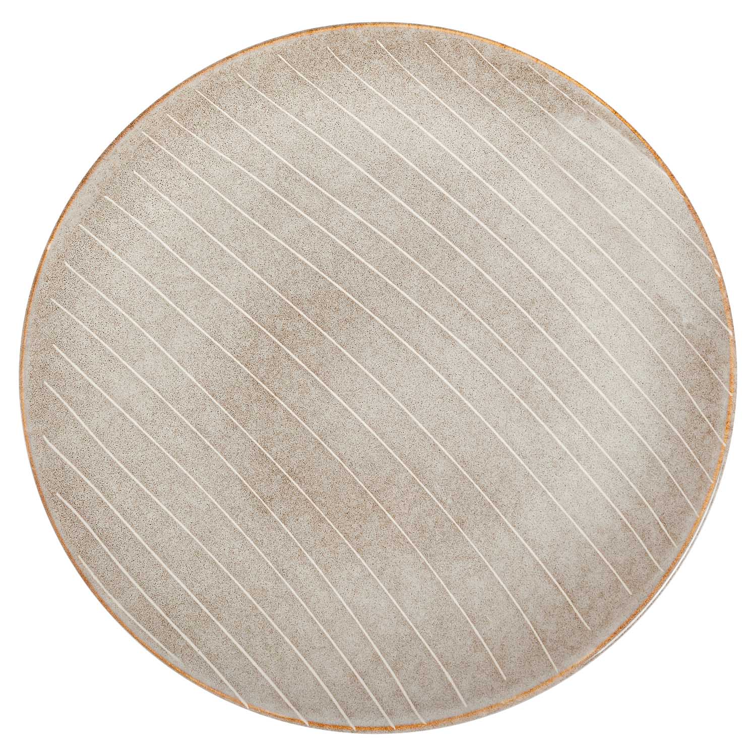 Тарелка десертная DOMEO «Страйп светлый» 20 см