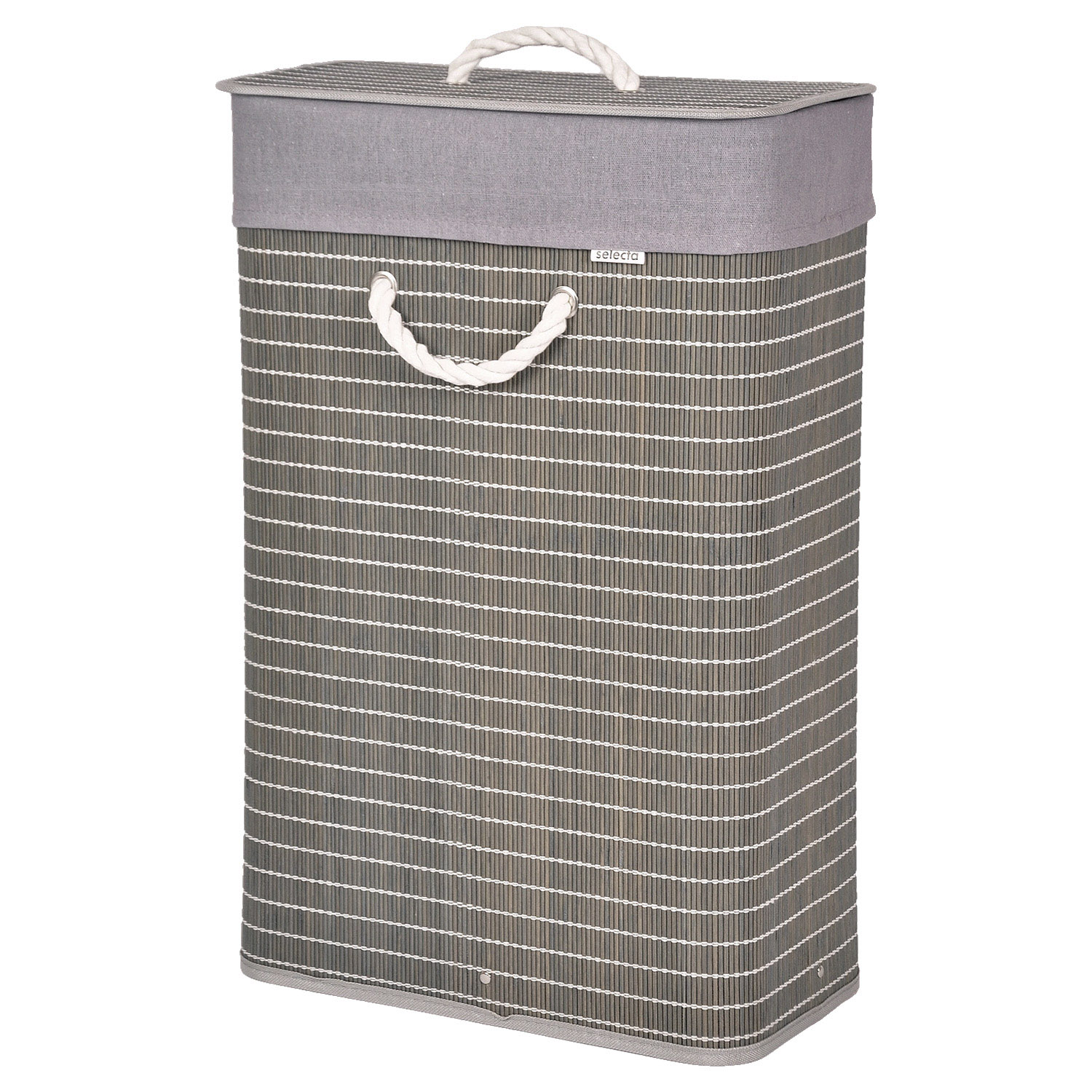 Корзина для белья Selecta 40x22x60 см