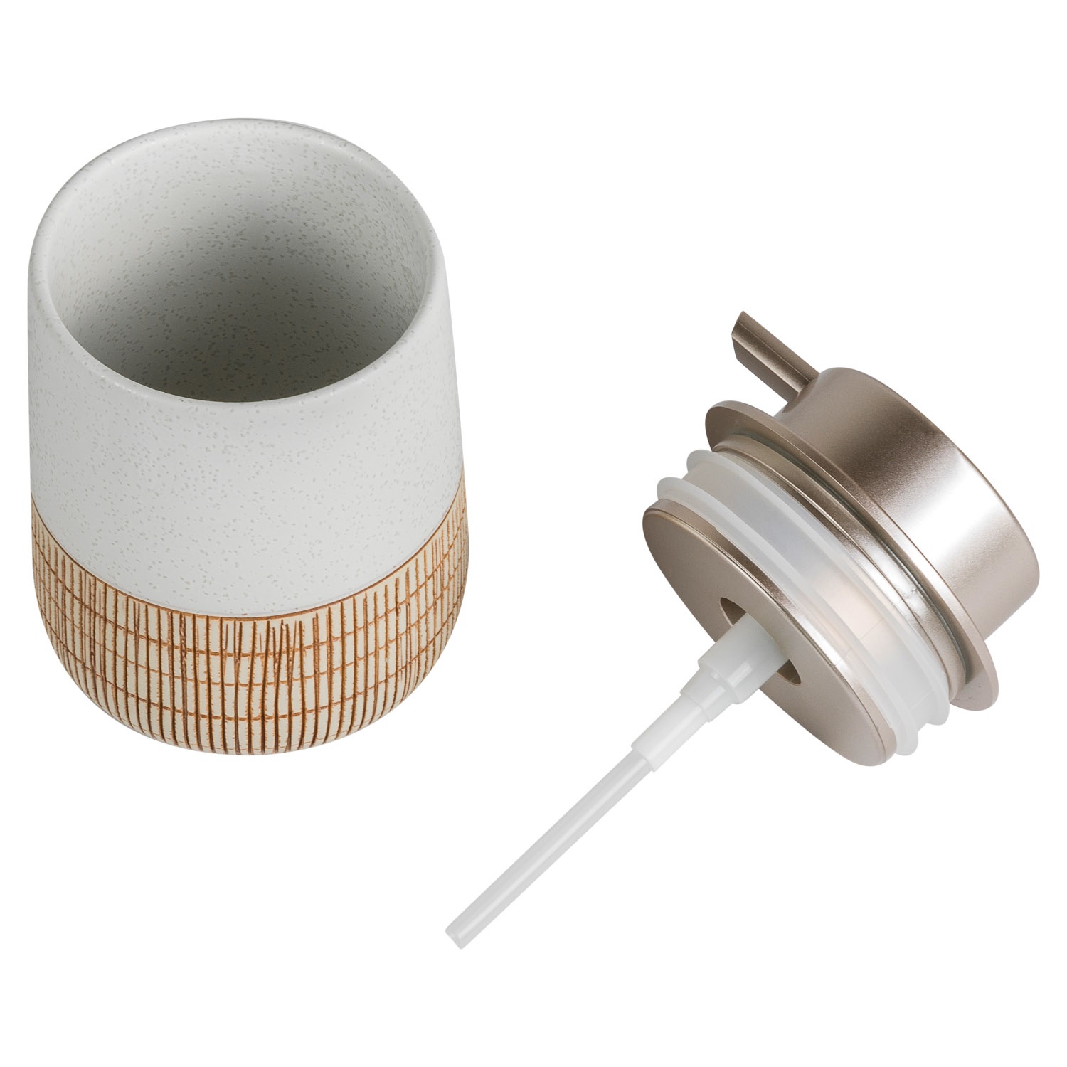 Дозатор Selecta белого цвета