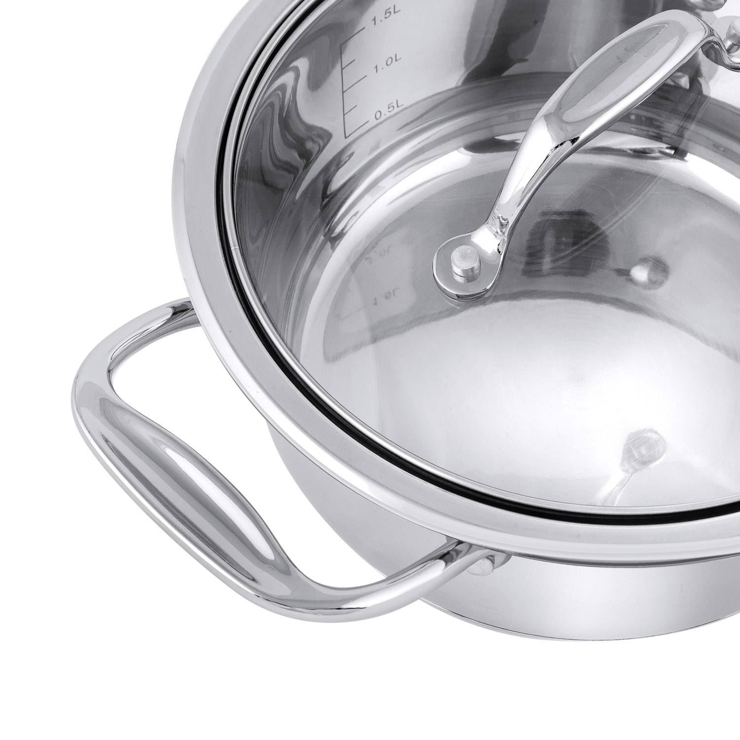 Кастрюля с крышкой DOMEO Standart 2,2 л