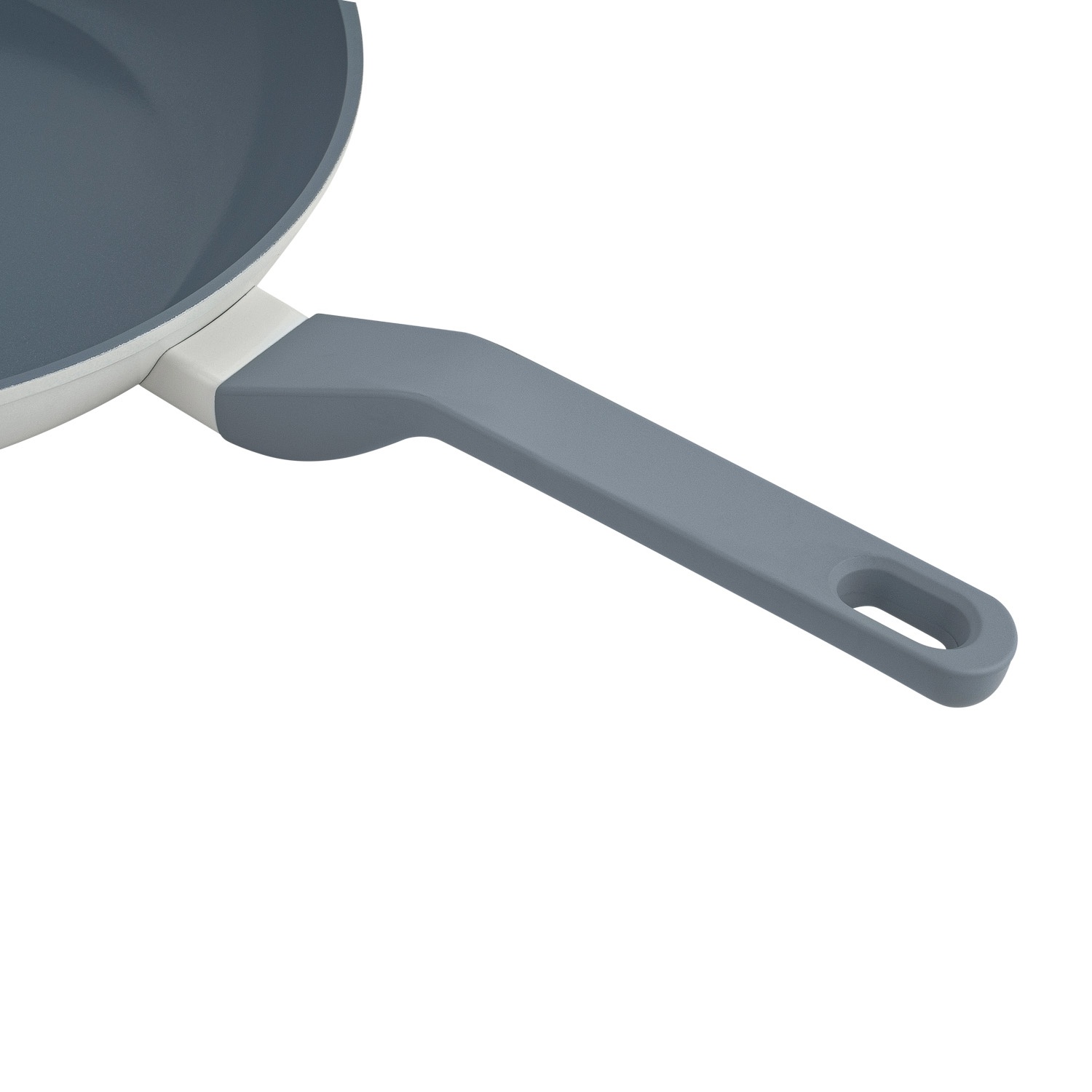 Сковорода DOMEO Ceramic gray 28 см с керамическим покрытием