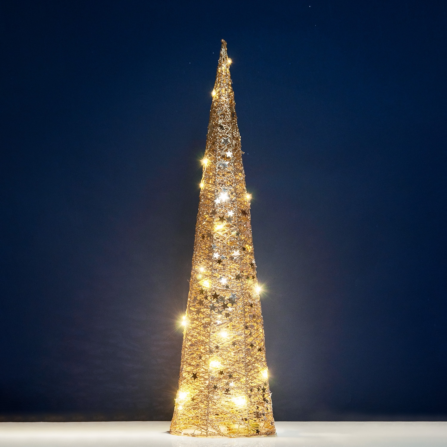 Светильник новогодний Selecta Christmas 16x60 см с подсветкой