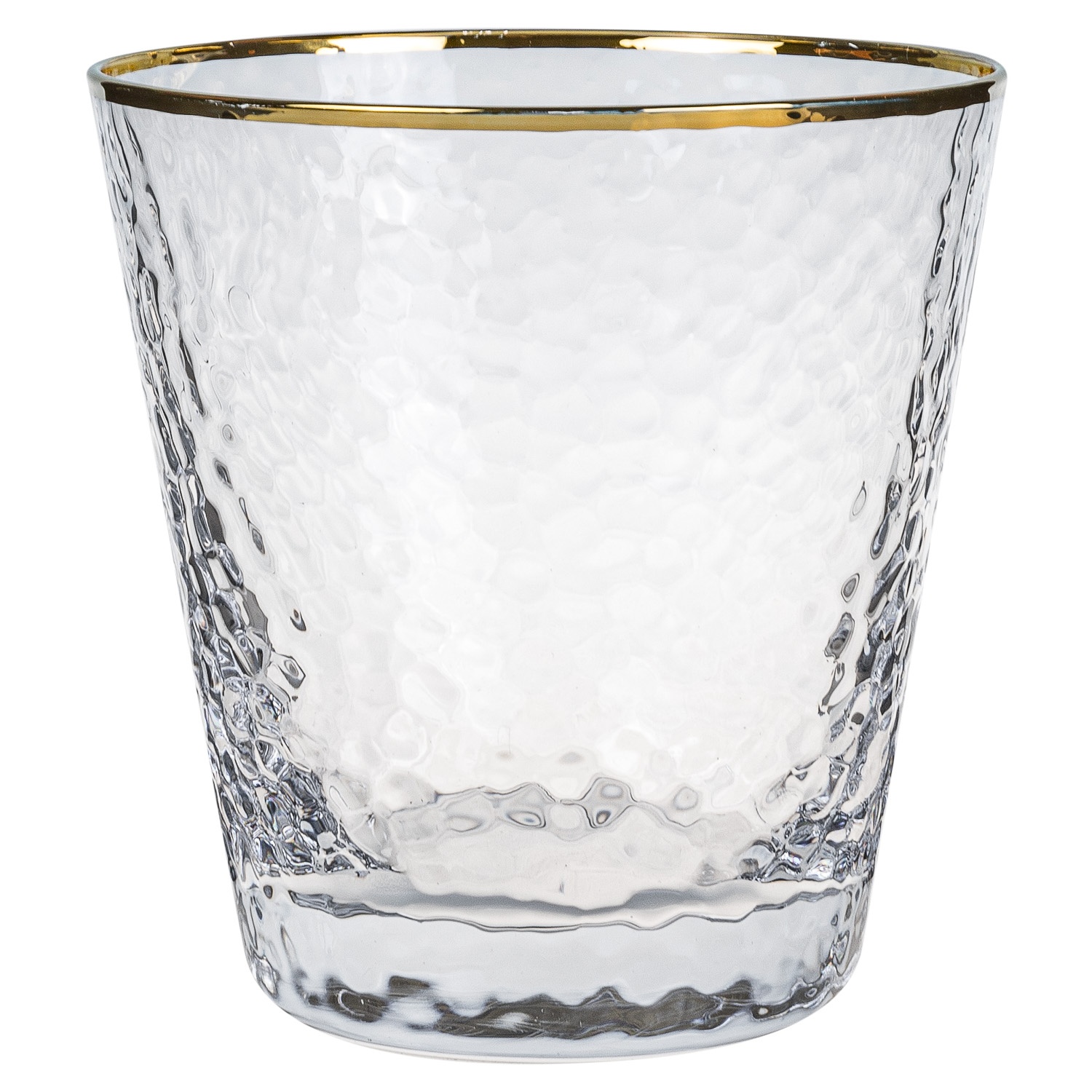 Стакан с золотой отводкой DOMEO 340 мл, низкий