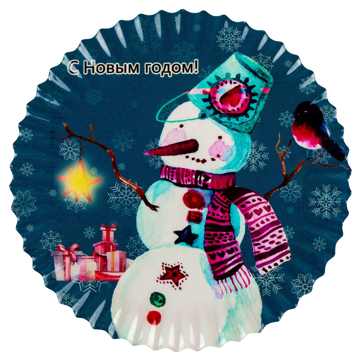Подставка под горячее Selecta Christmas 16 см в ассортименте