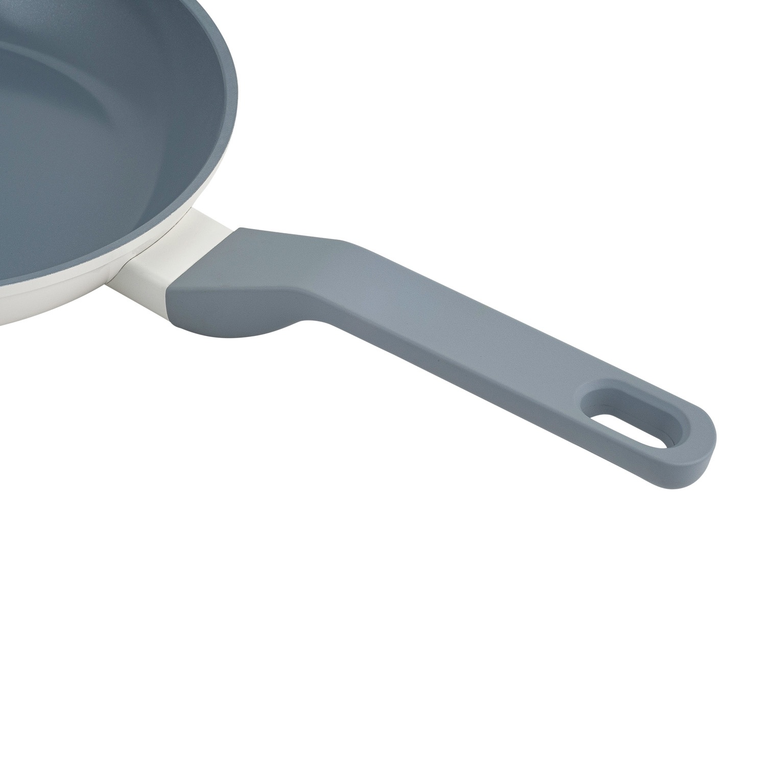 Сковорода DOMEO Ceramic gray 20 см с керамическим покрытием