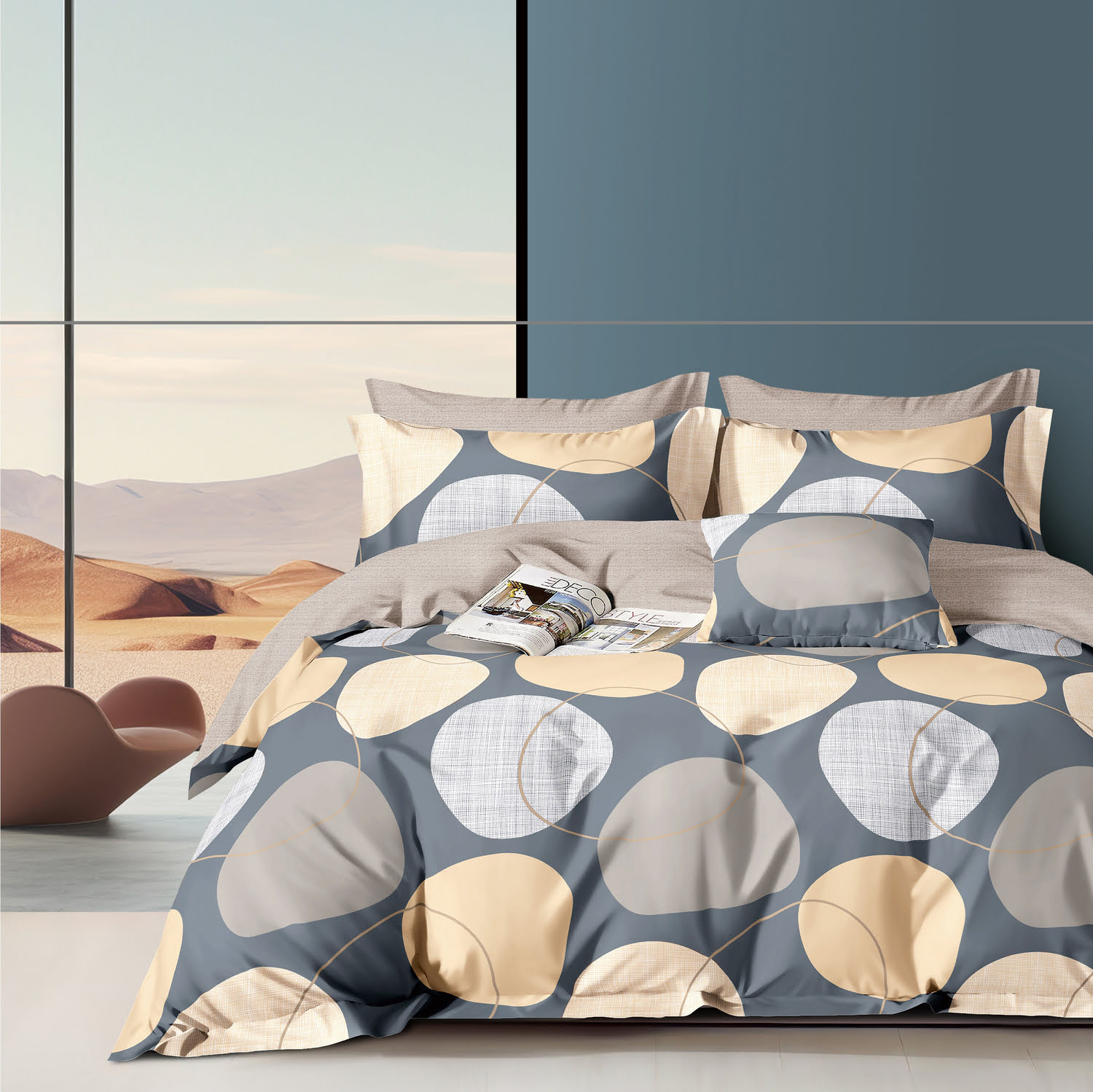 Комплект постельного белья CL HOME Satin de Luxe двуспальный