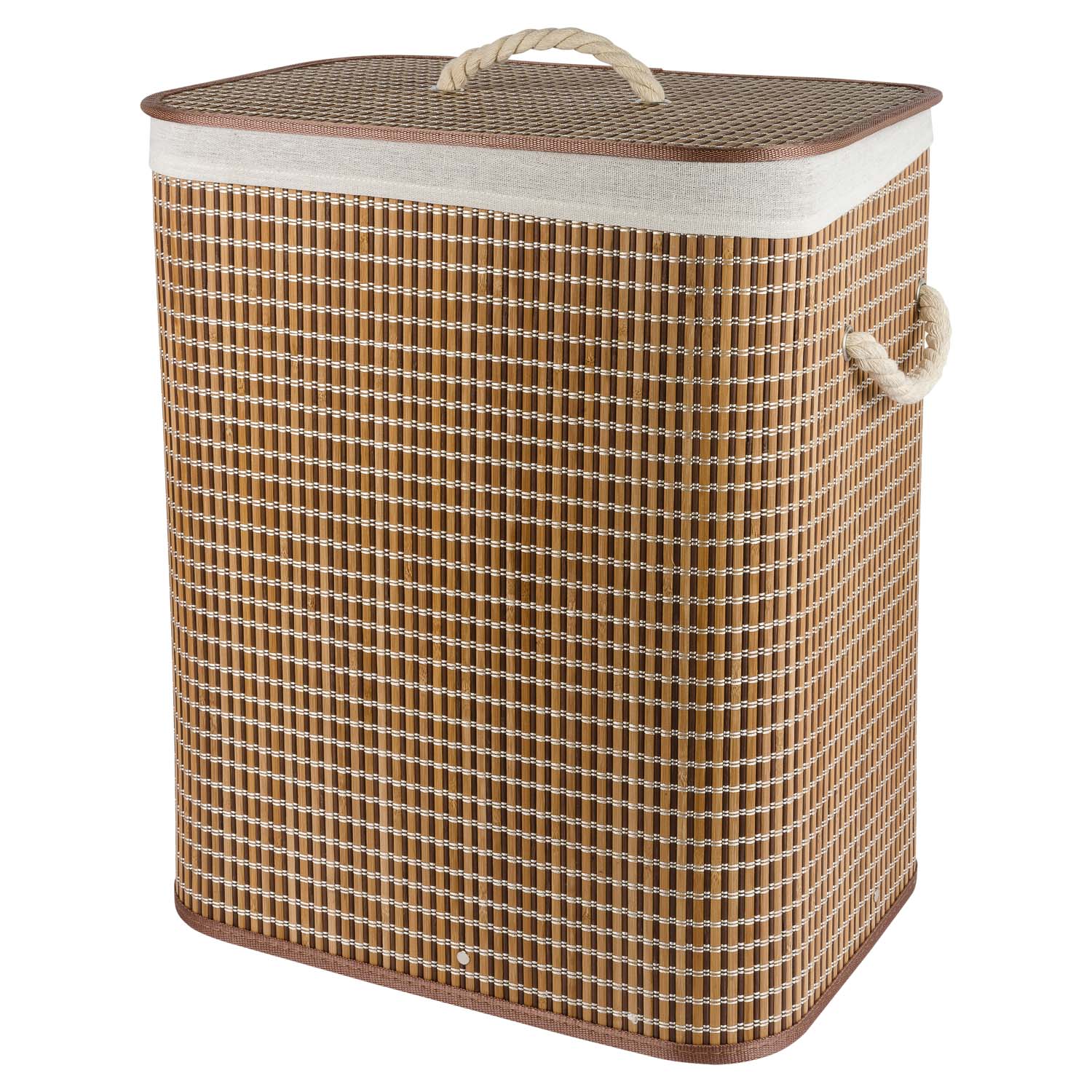 Корзина для белья Selecta 40x30x50 см из бамбука