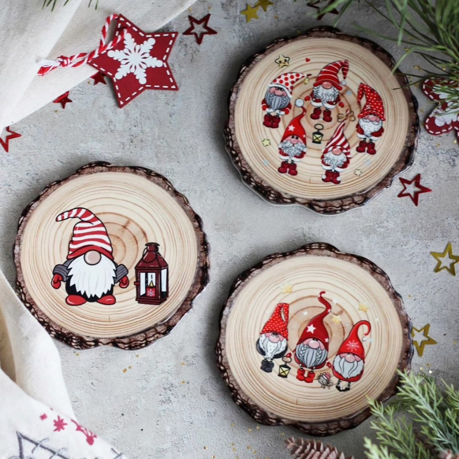 Подставка под кружку Selecta Christmas 11 см
