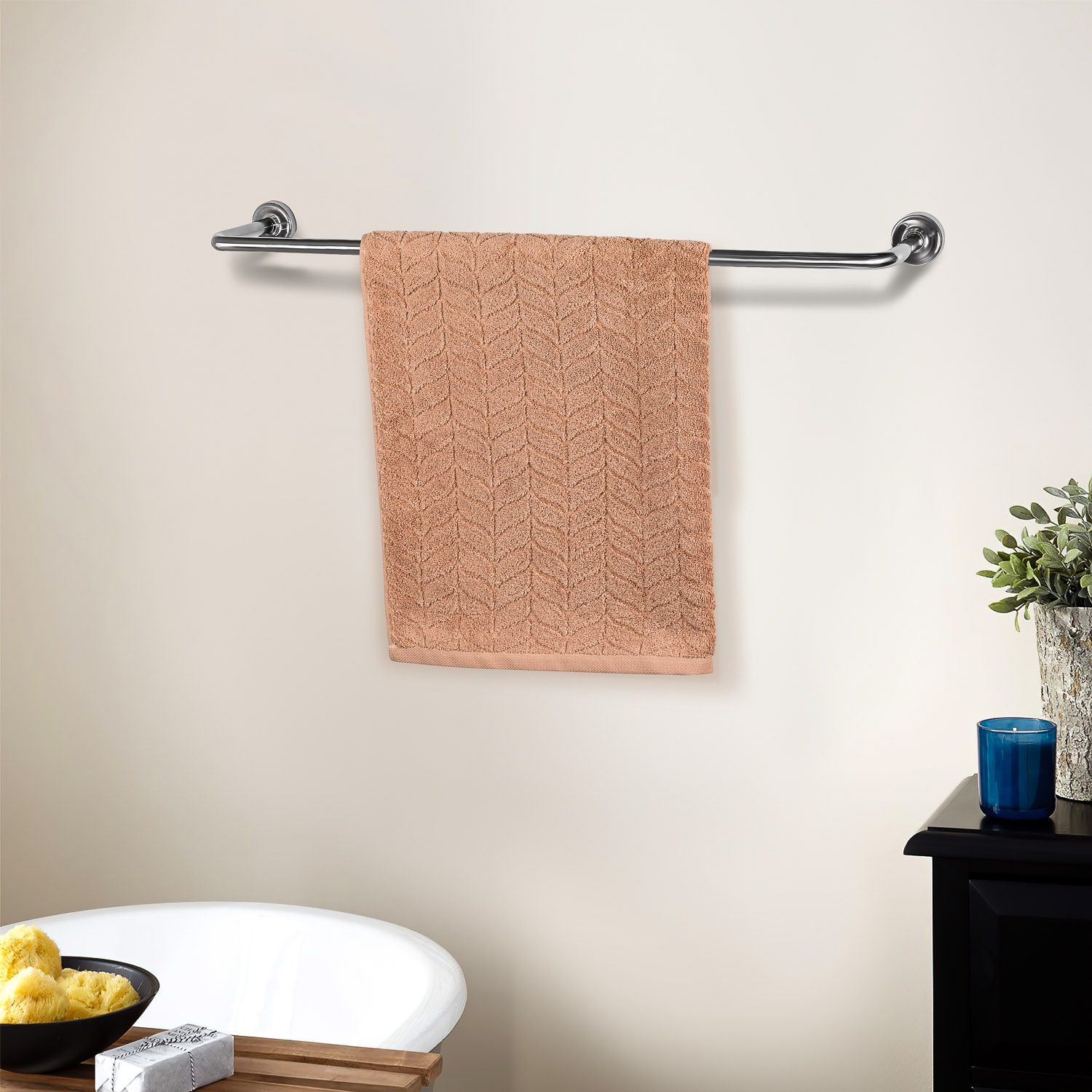 Полотенце для лица Selecta 45х70 см из махровой ткани бежевого цвета