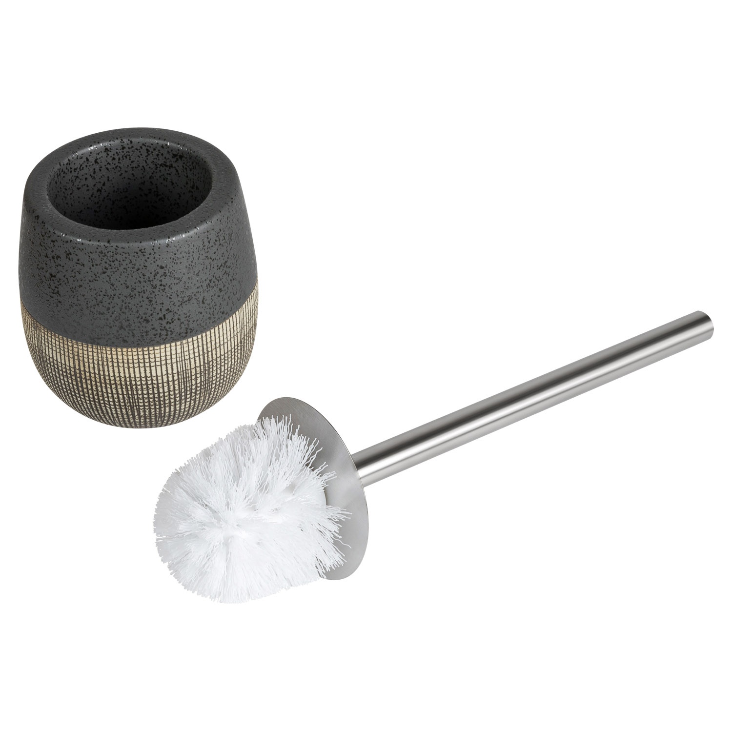 Ершик для туалета Selecta темно-серого цвета