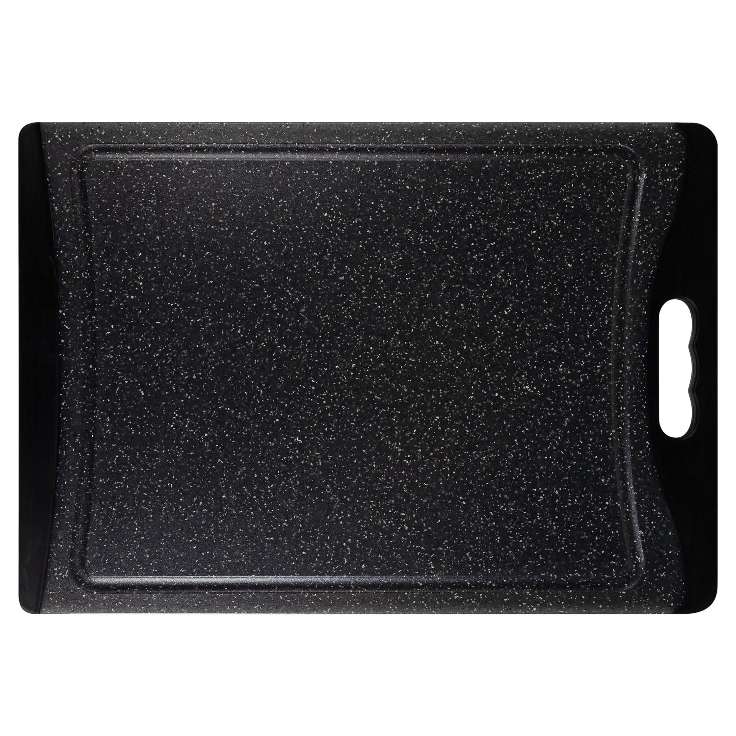 Доска разделочная DOMEO 44х31 см пластиковая черного цвета