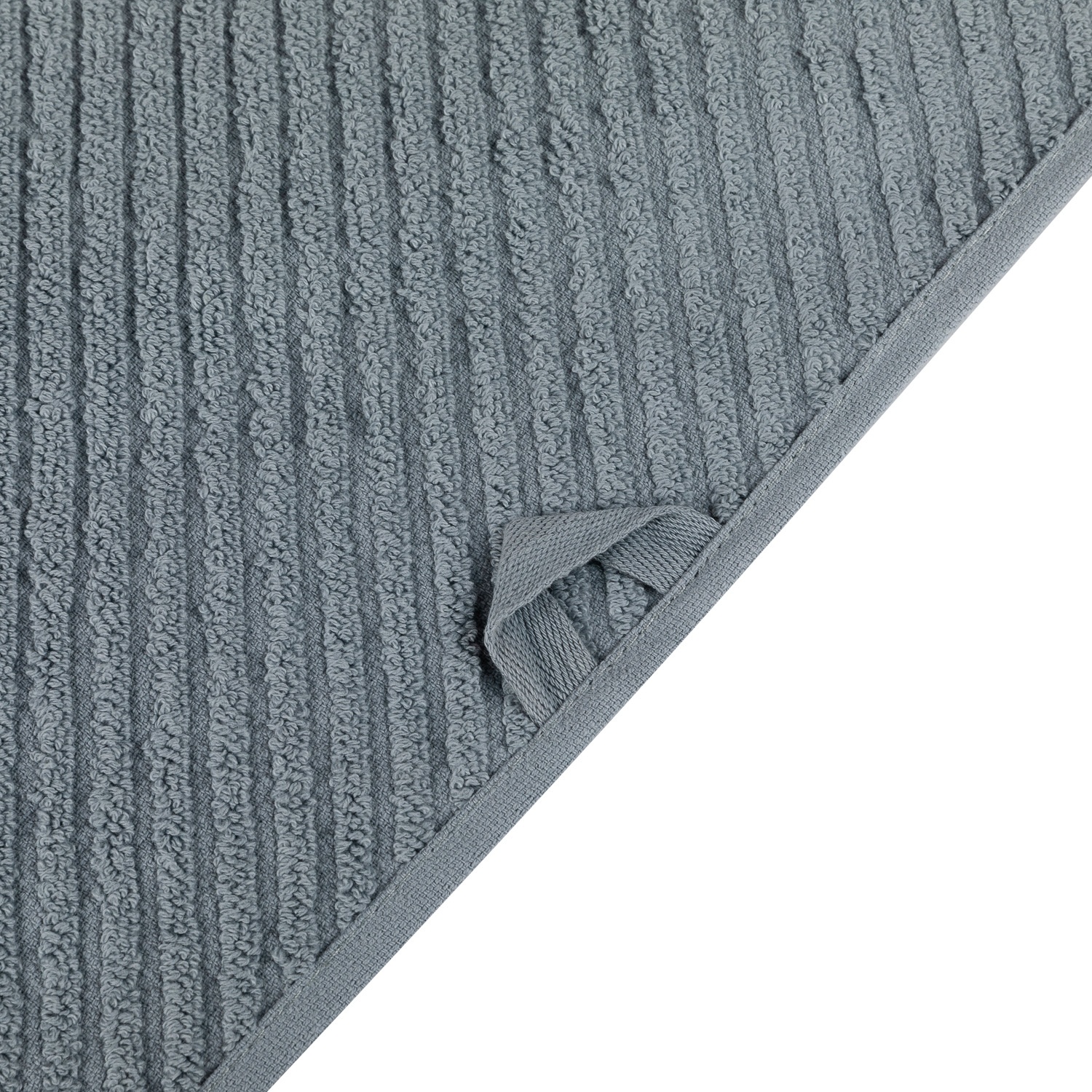 Полотенце Selecta «Аннаси» 50x90 см серо-голубого цвета