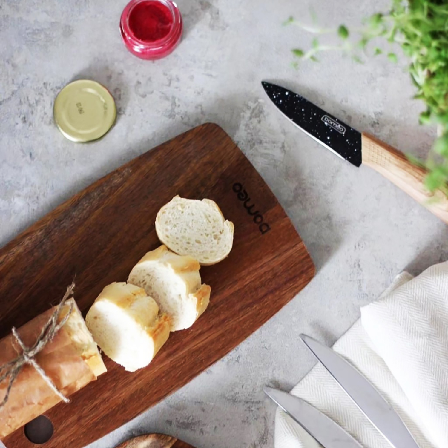 Нож для овощей и фруктов DOMEO Rock 8,5 см