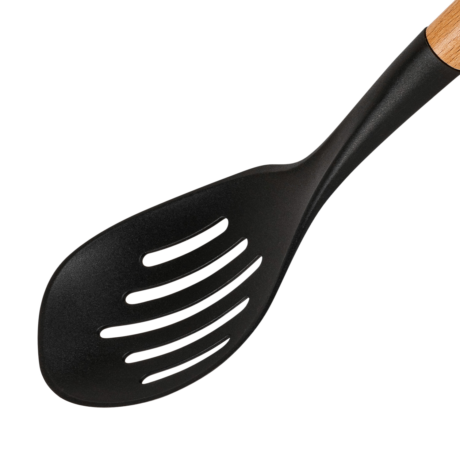 Шумовка DOMEO «Крафт» с деревянной ручкой