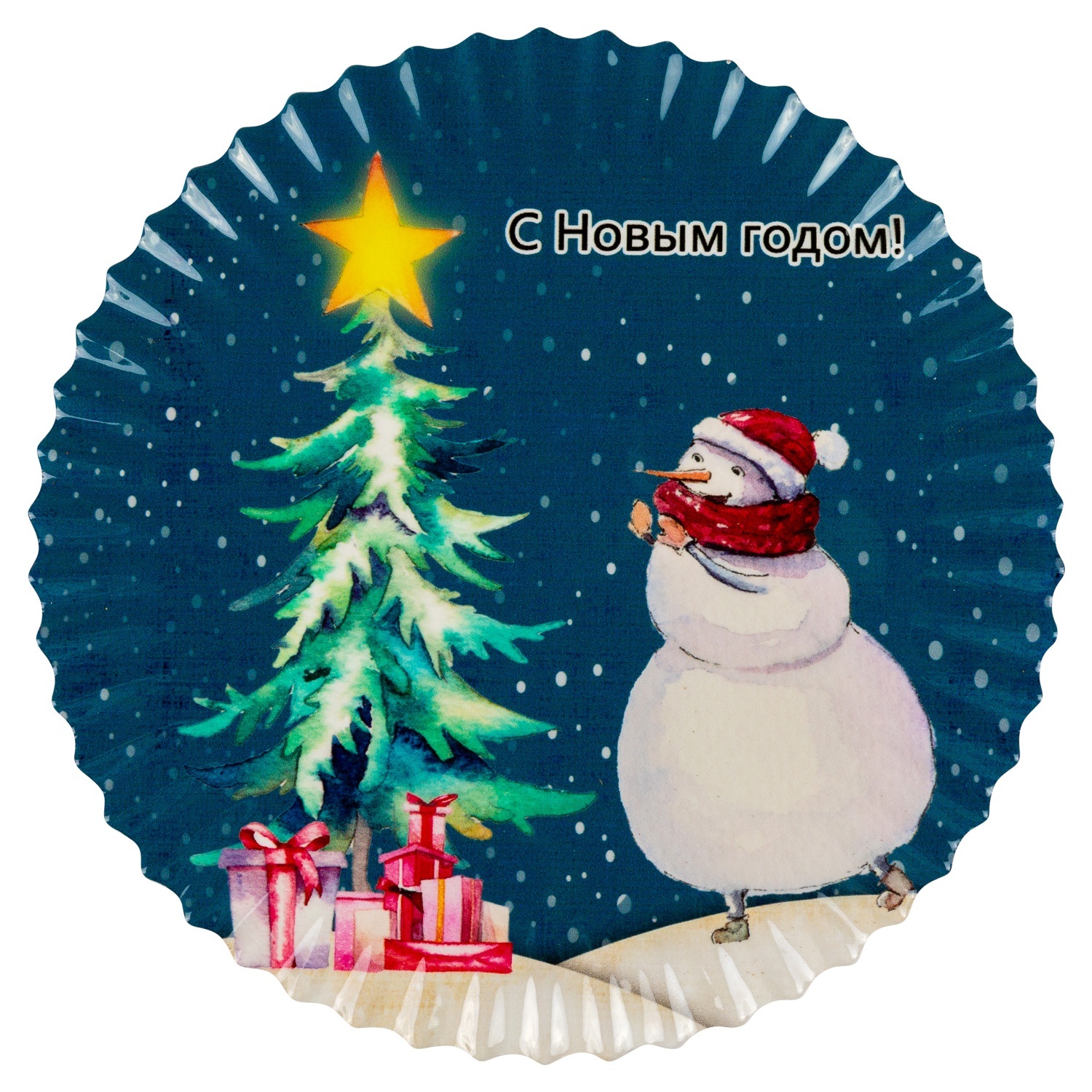 Подставка под горячее Selecta Christmas 16 см в ассортименте