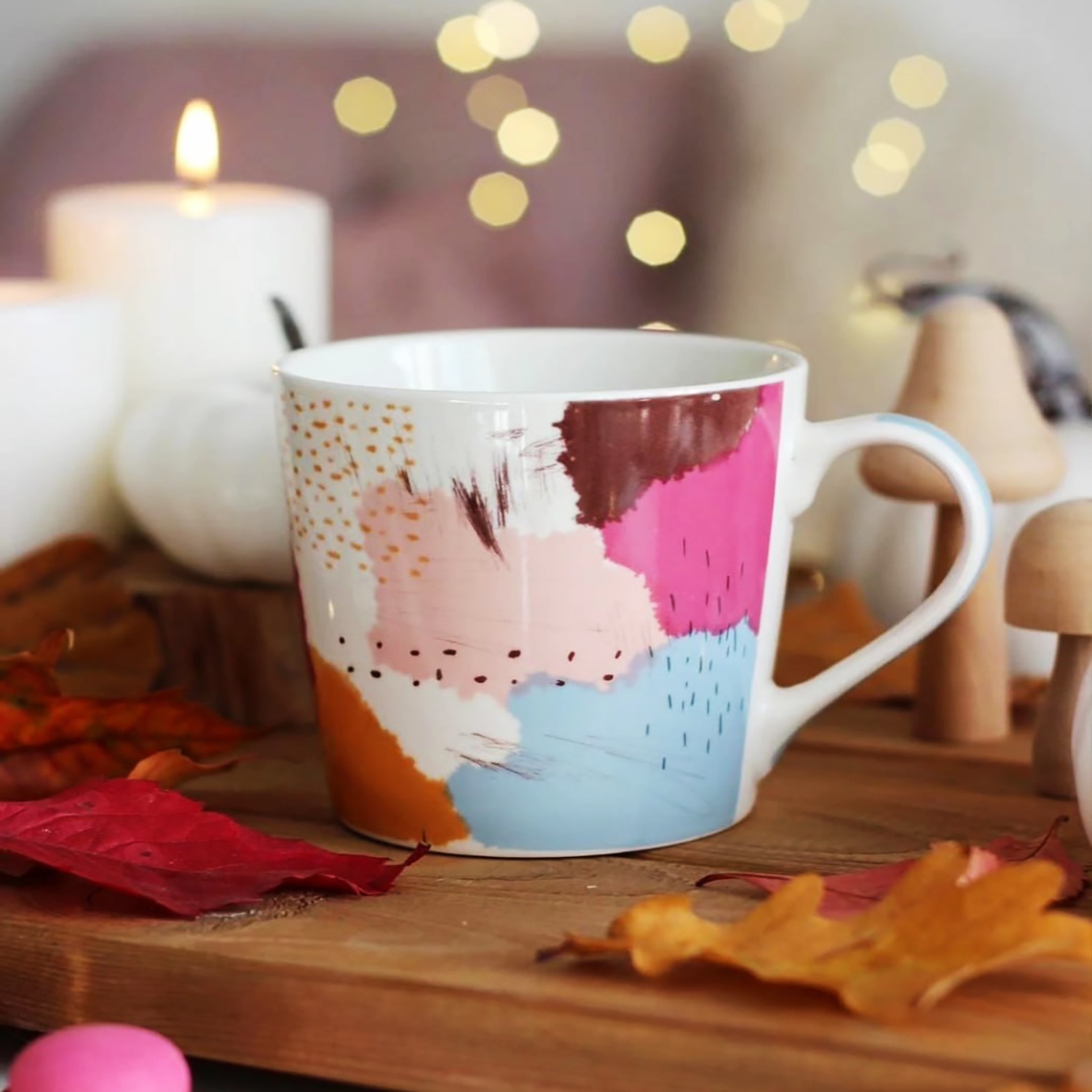 Кружка DOMEO 400 мл в ассортименте