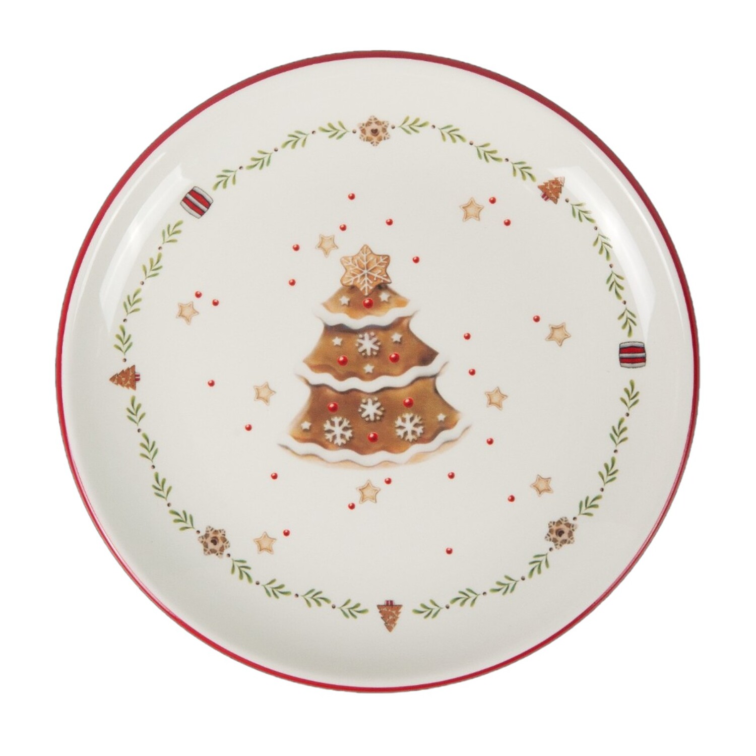 Тарелка Selecta Christmas "Лошадка пряничная" 21см