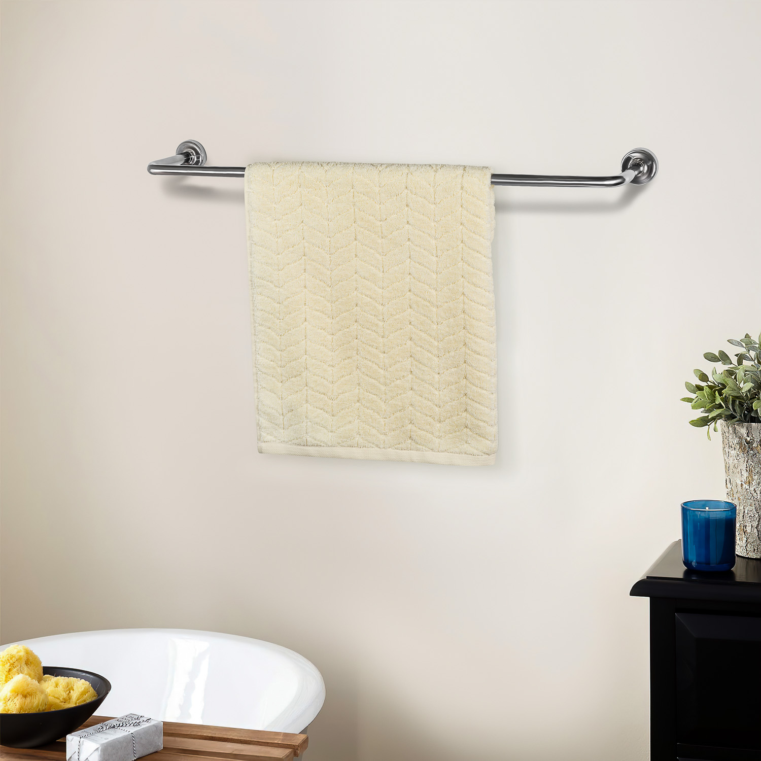 Полотенце для лица Selecta 45х70 см из махровой ткани бежевого цвета