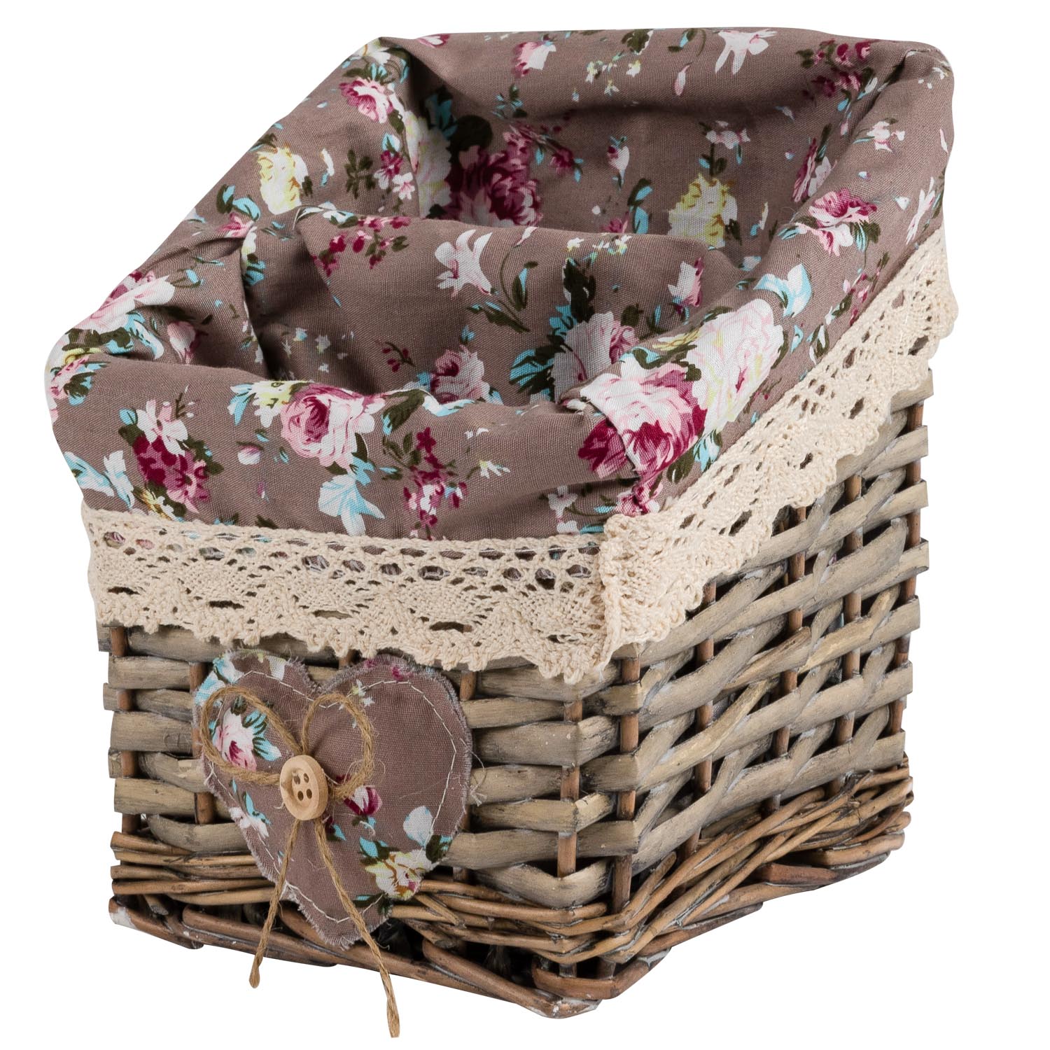 Корзина для хранения Selecta 14x15x16 см из ротанга