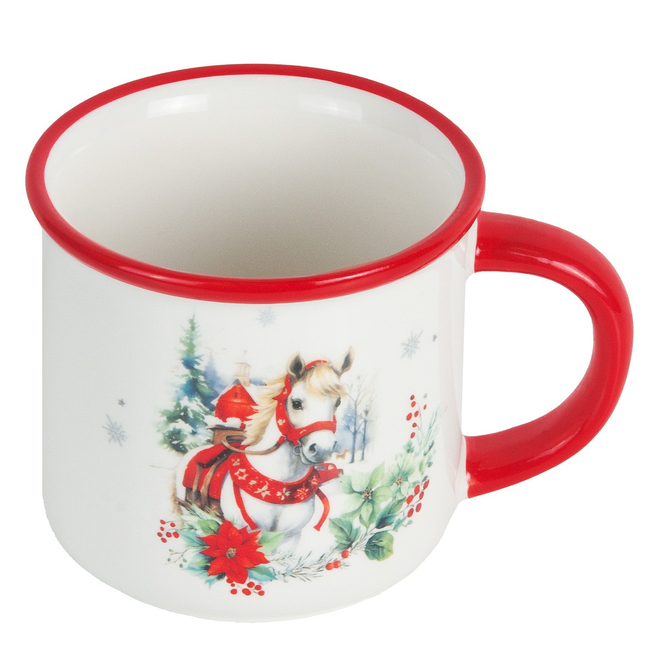 Кружка Selecta Christmas "Лошадка деревенская" 400 мл