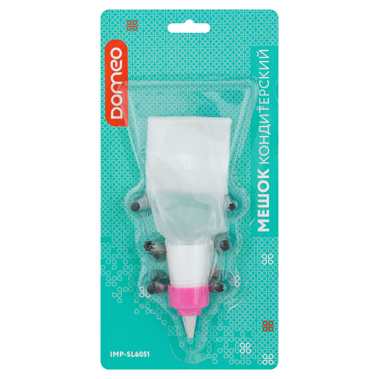 Мешок кондитерский DOMEO 7 насадок