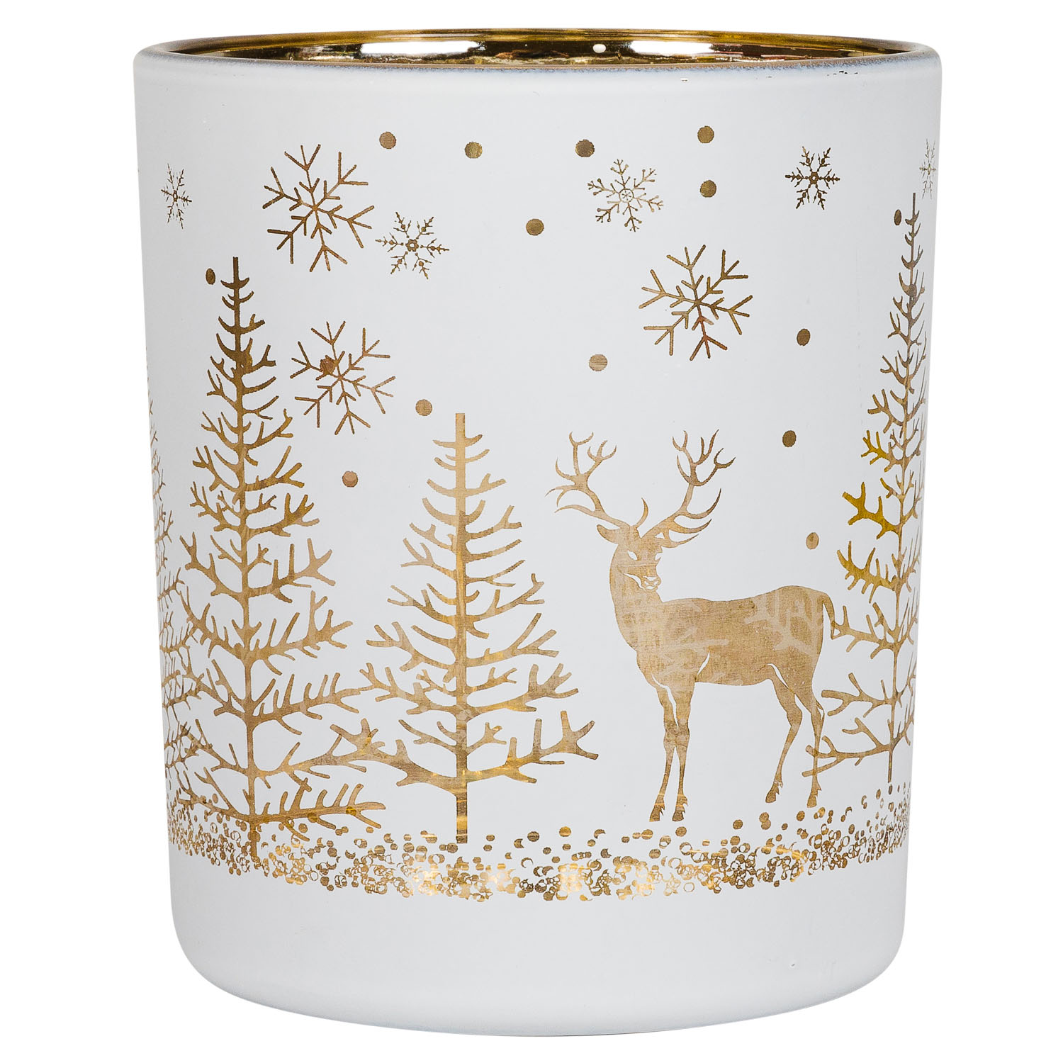 Подсвечник Selecta Christmas «Олени» 9x10 см
