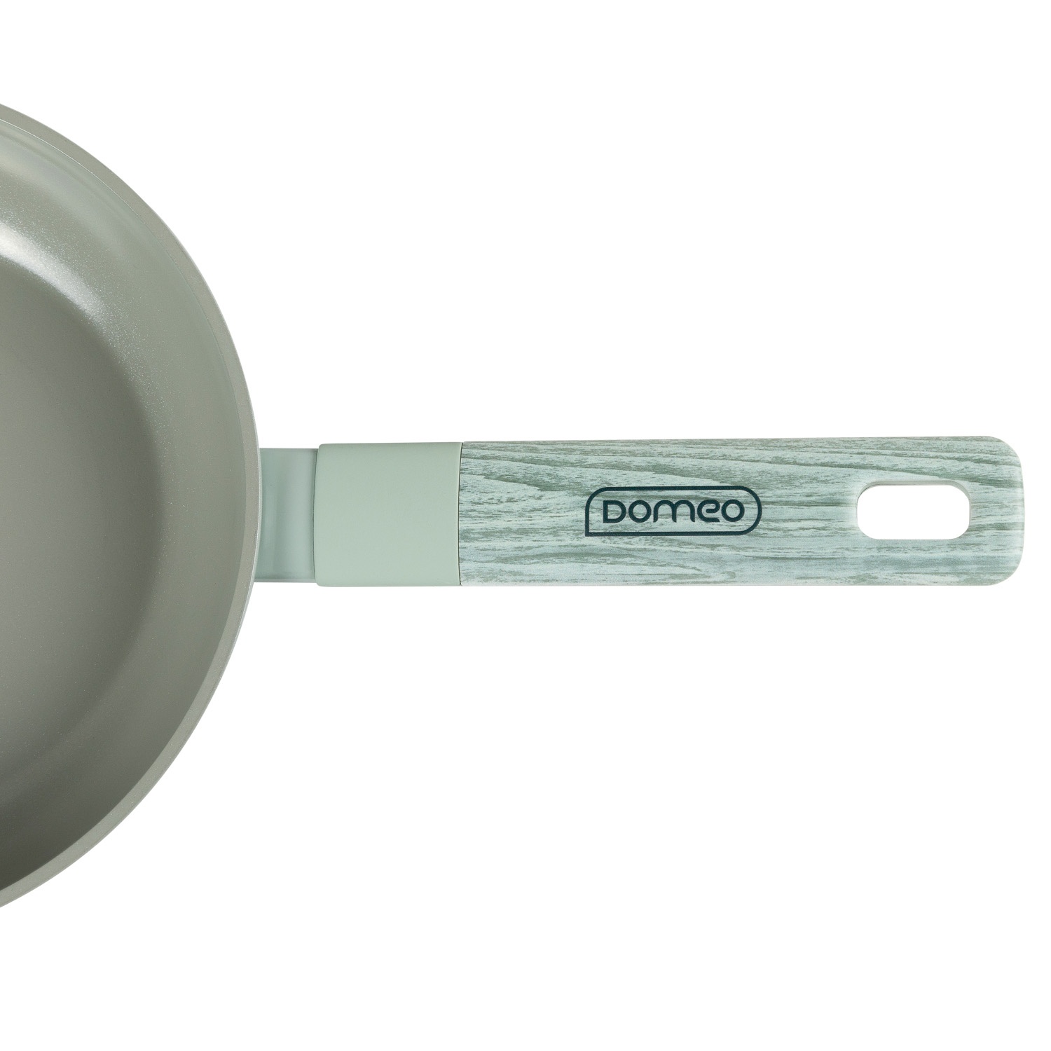 Сковорода DOMEO Ceramic green 20 см с керамическим покрытием