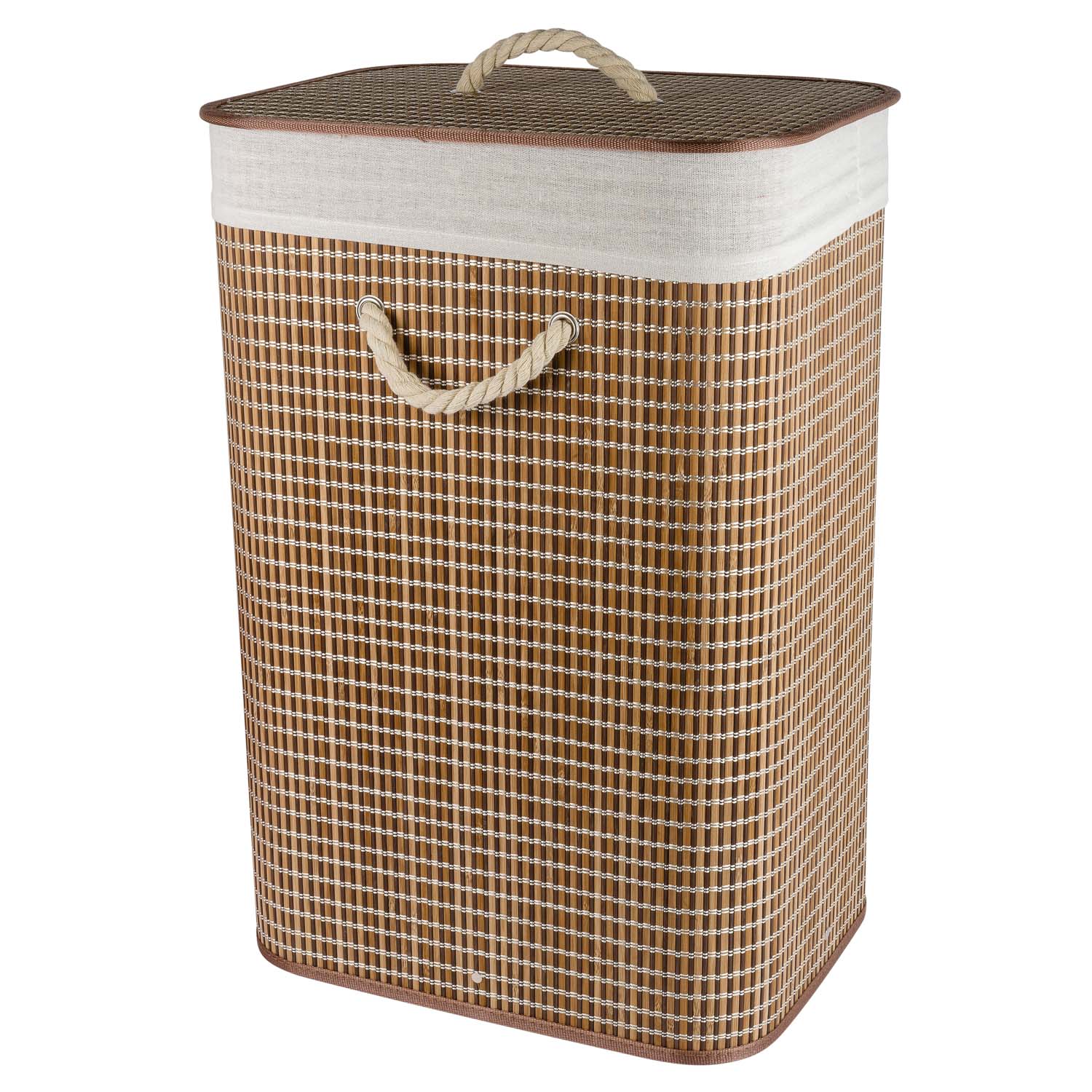 Корзина для белья Selecta 40x30x60 см из бамбука