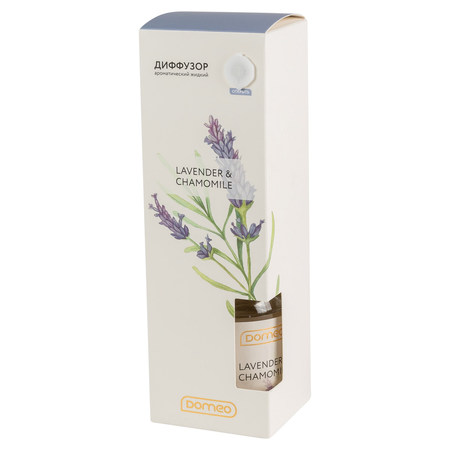 Диффузор ароматический DOMEO Lavender & Chamomile 100 мл 6 палочек