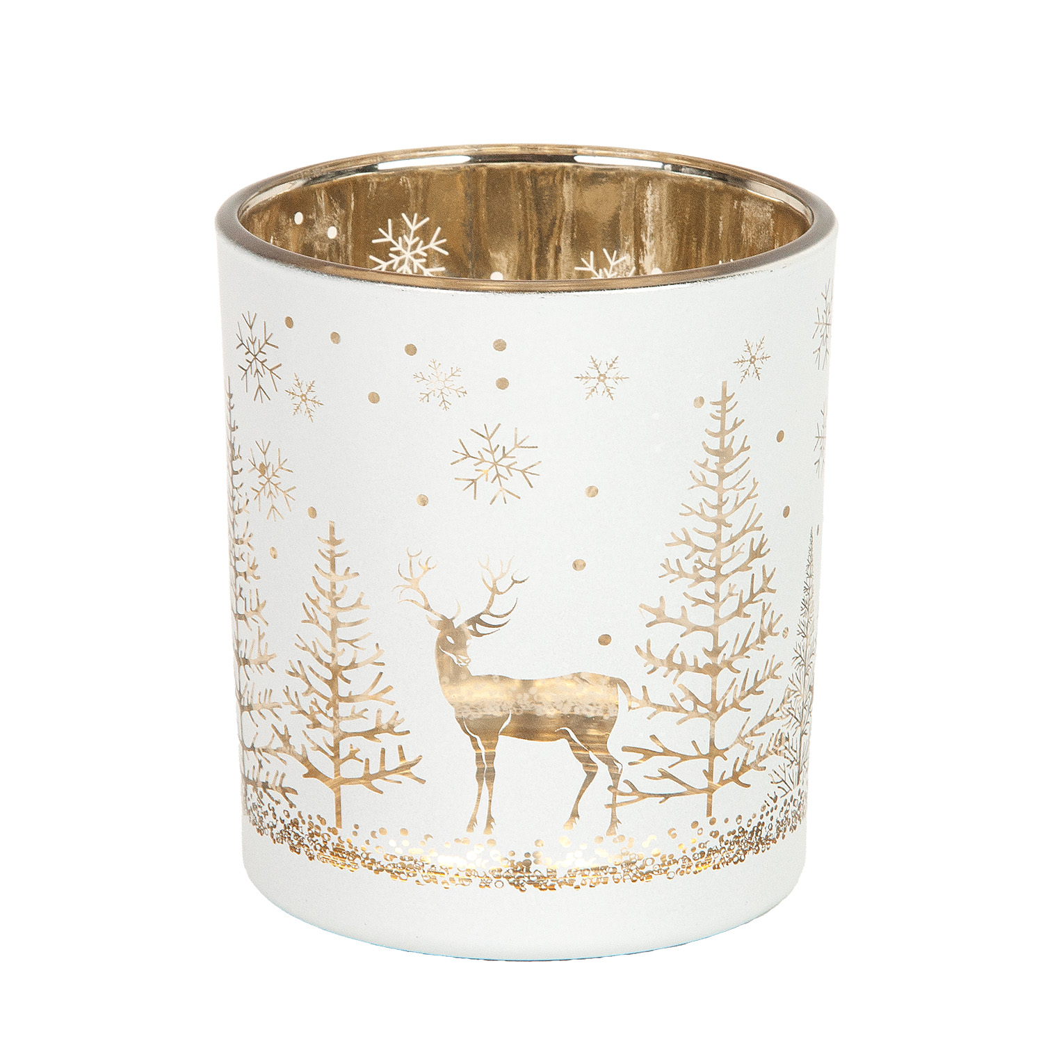 Подсвечник Selecta Christmas «Олени» 7x8 см