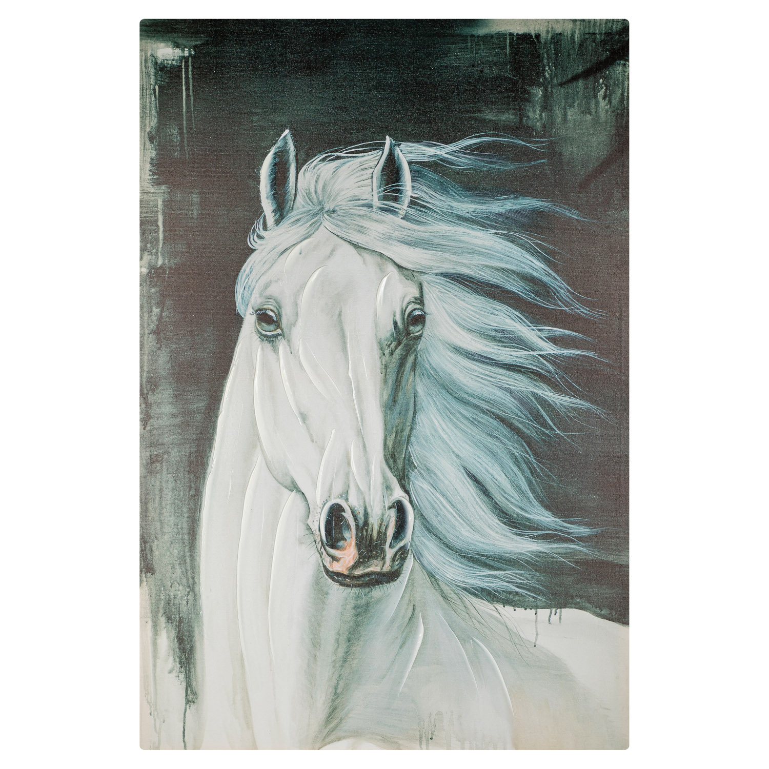 Картина Selecta «Белая лошадь» 60x90 см
