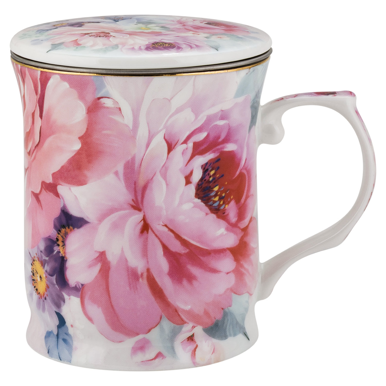 Кружка заварочная с ситом DOMEO 400 мл