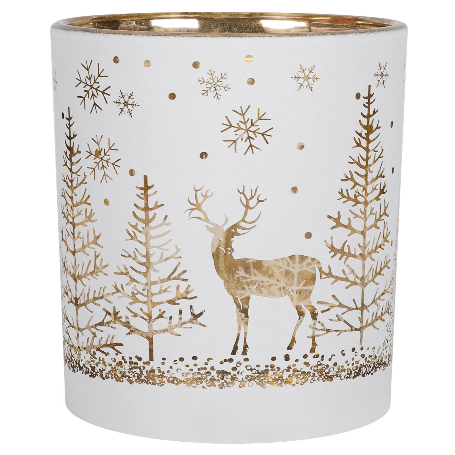 Подсвечник Selecta Christmas «Олени» 7x8 см
