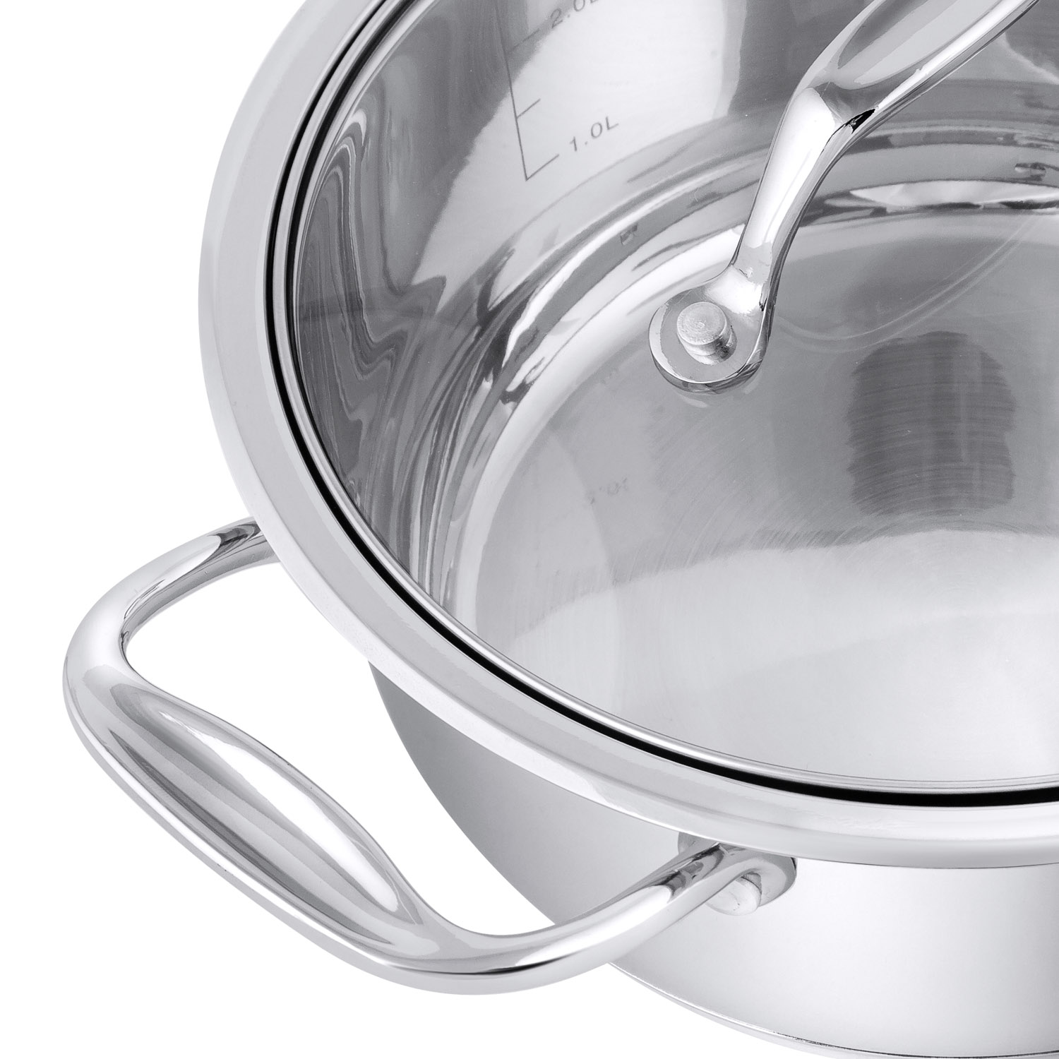 Кастрюля с крышкой DOMEO Standart 3,1 л