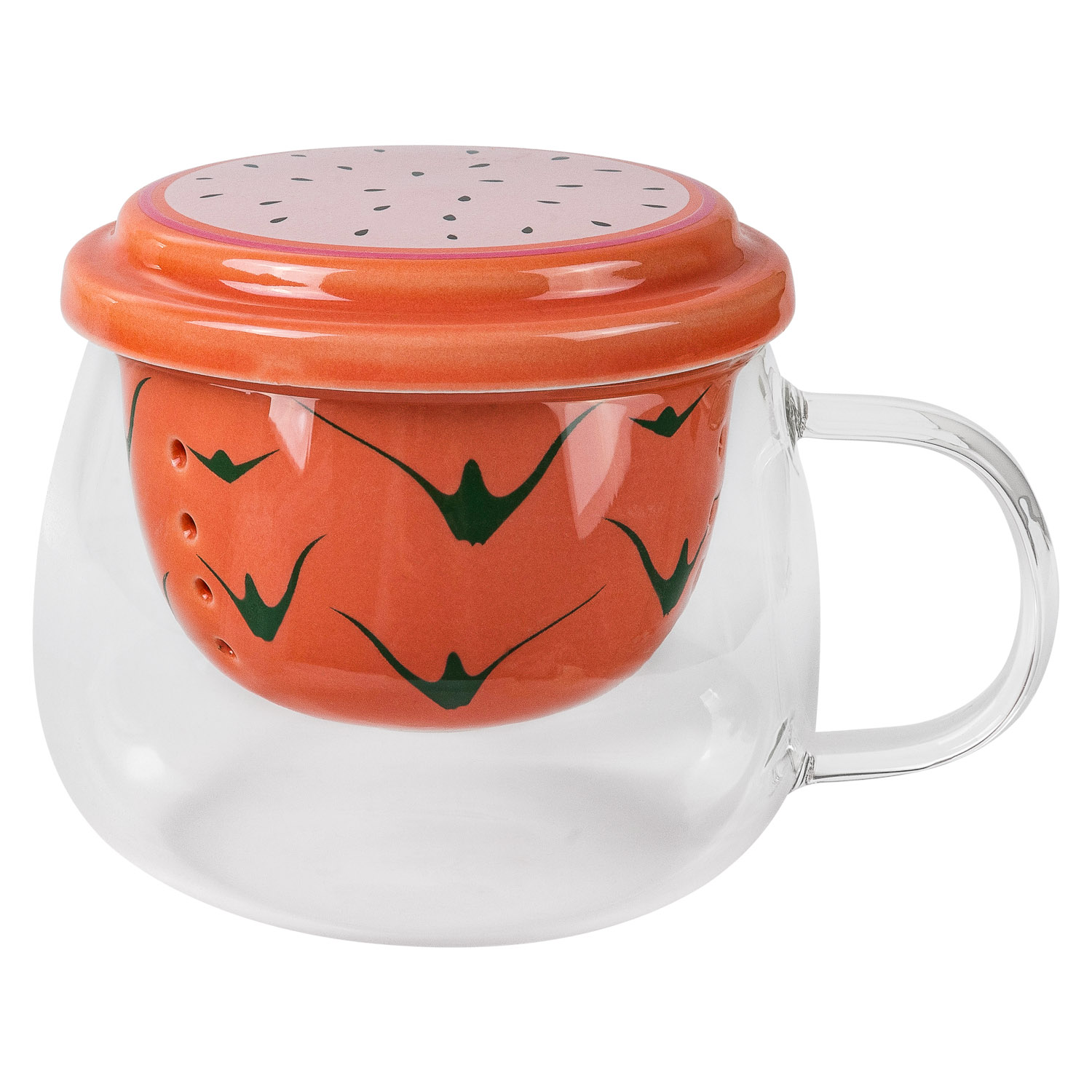 Кружка заварочная DOMEO 400 мл цвет в ассортименте