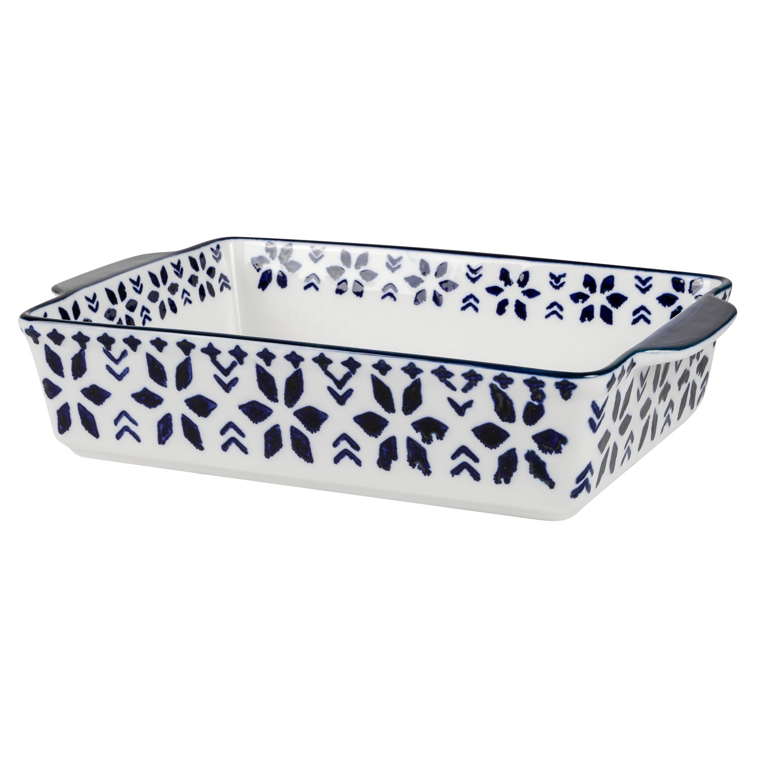 Форма для запекания DOMEO Bonza 35x22x7,3 см белого цвета