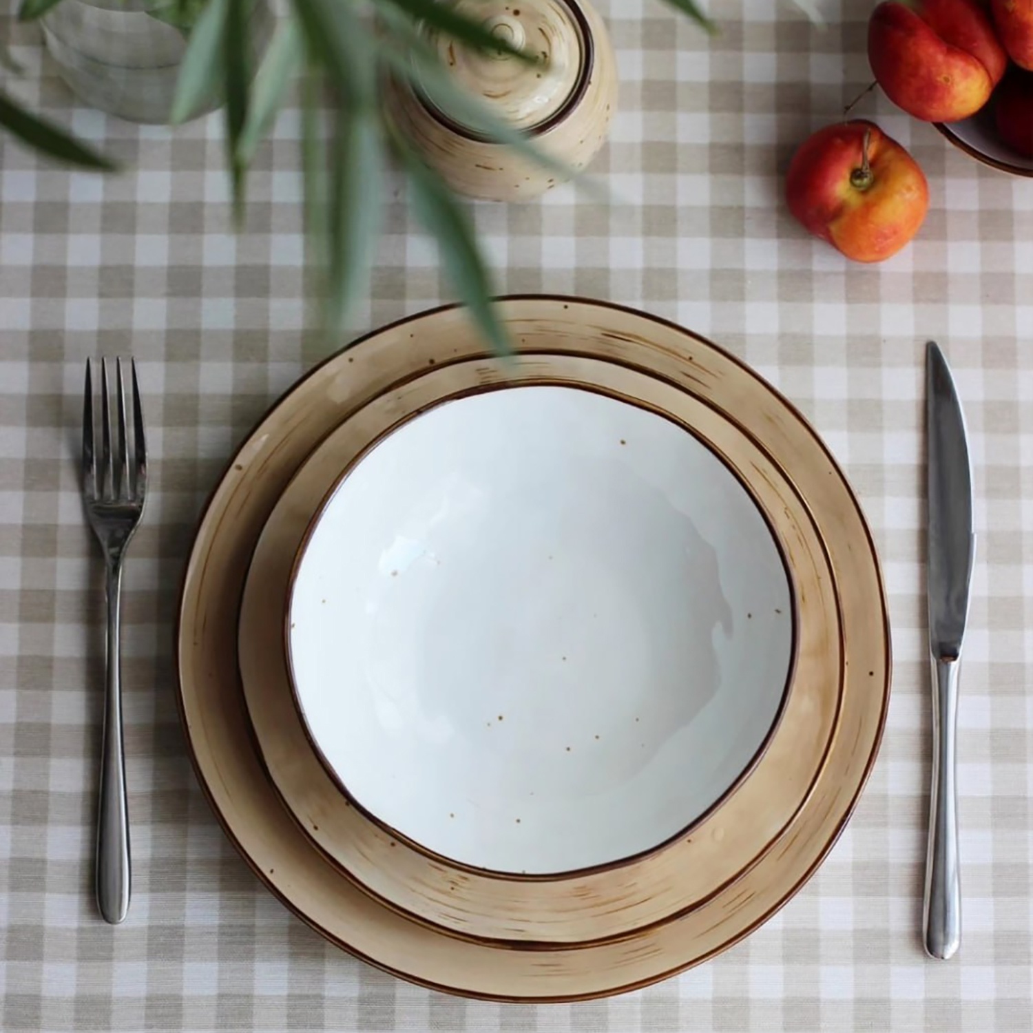 Тарелка десертная DOMEO Sandy 22 см