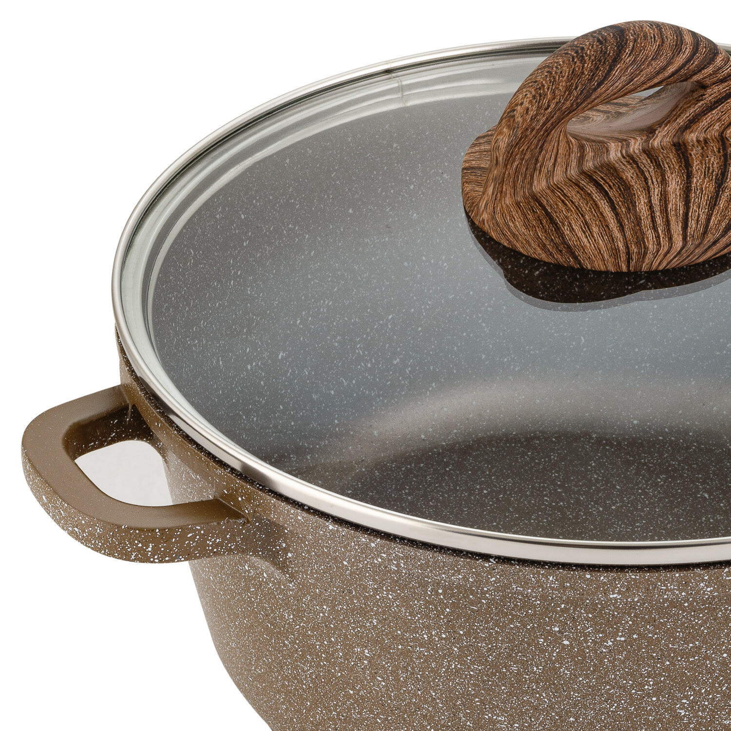 Кастрюля DOMEO Sepia 3,3 л. c крышкой