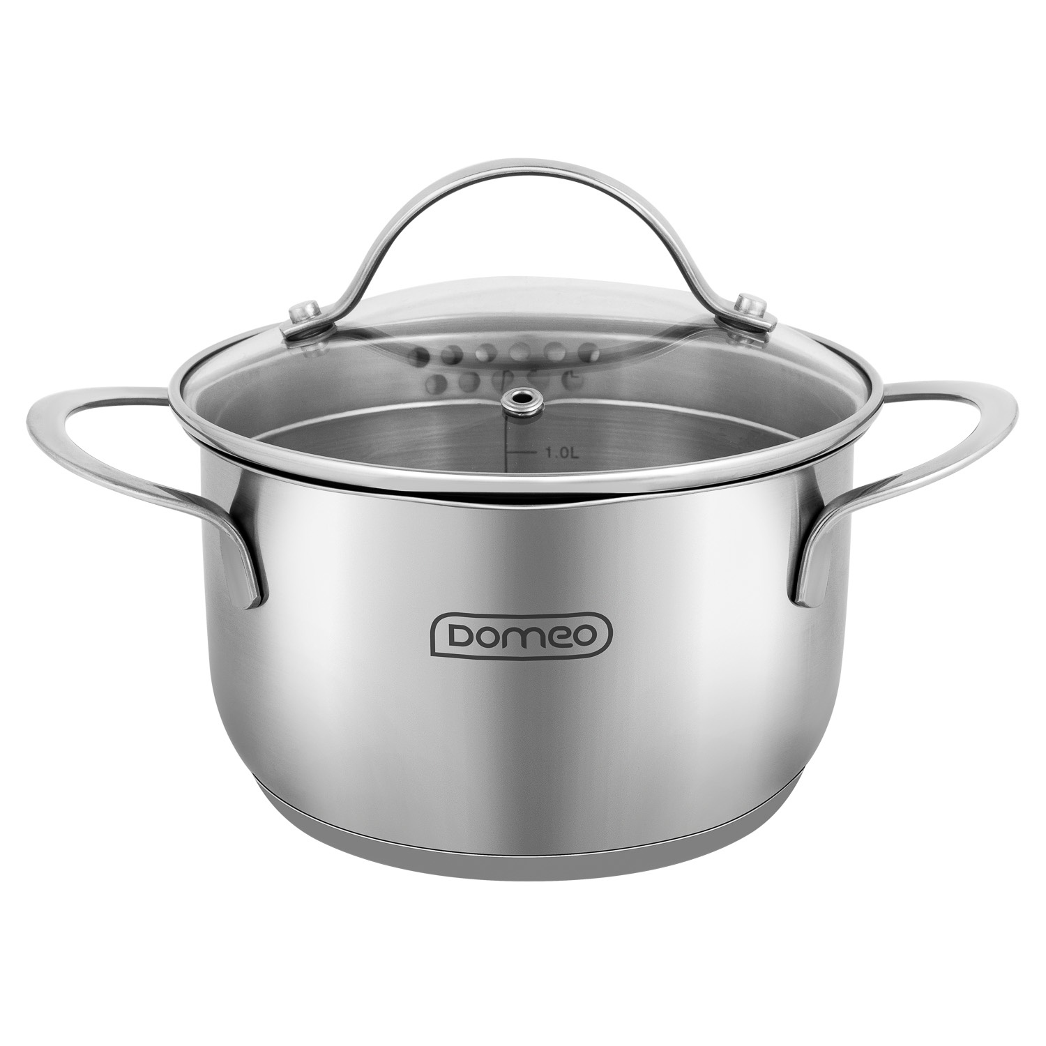 Кастрюля DOMEO Queen 1,9 л с крышкой