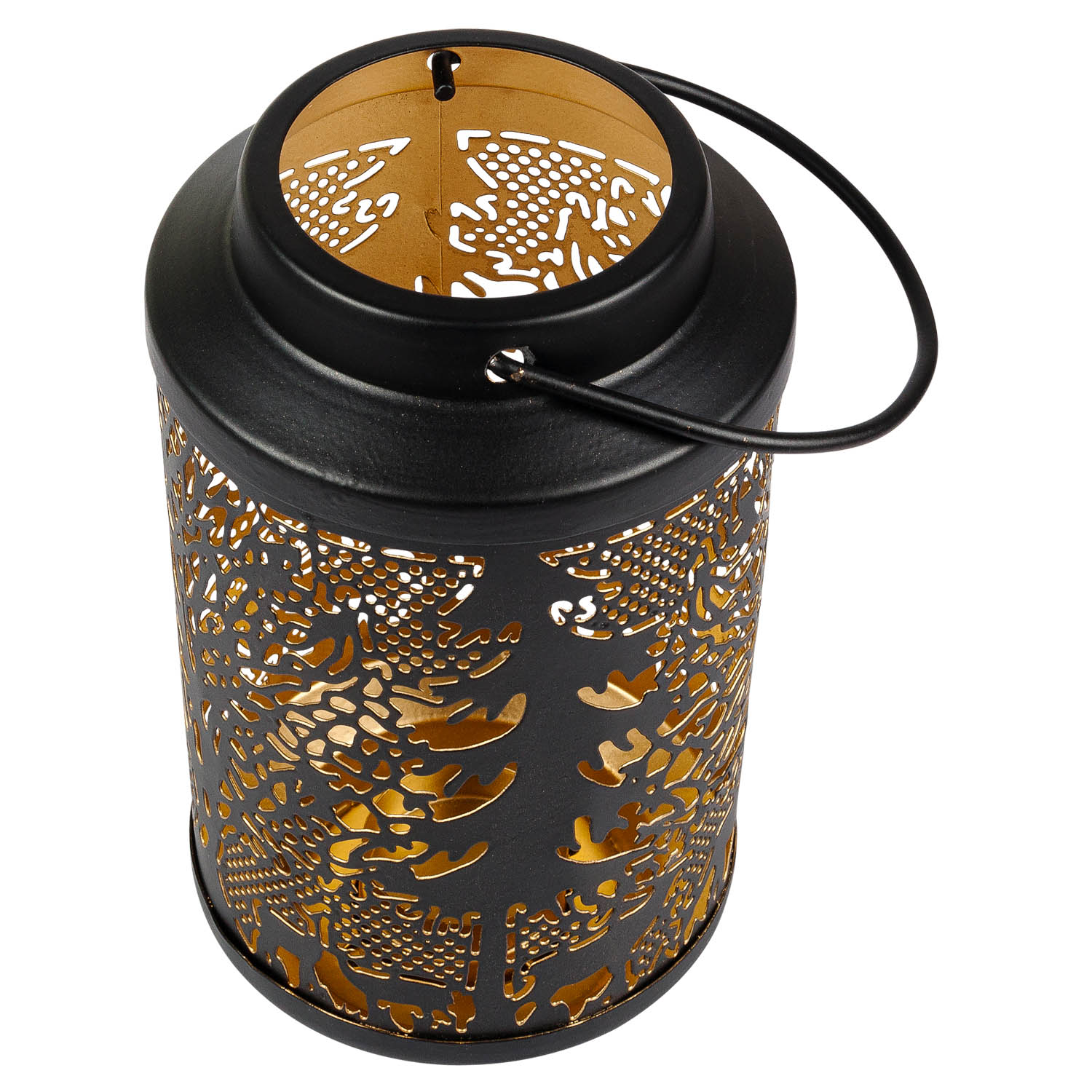 Подсвечник Selecta Christmas 19x11x7 см черного цвета