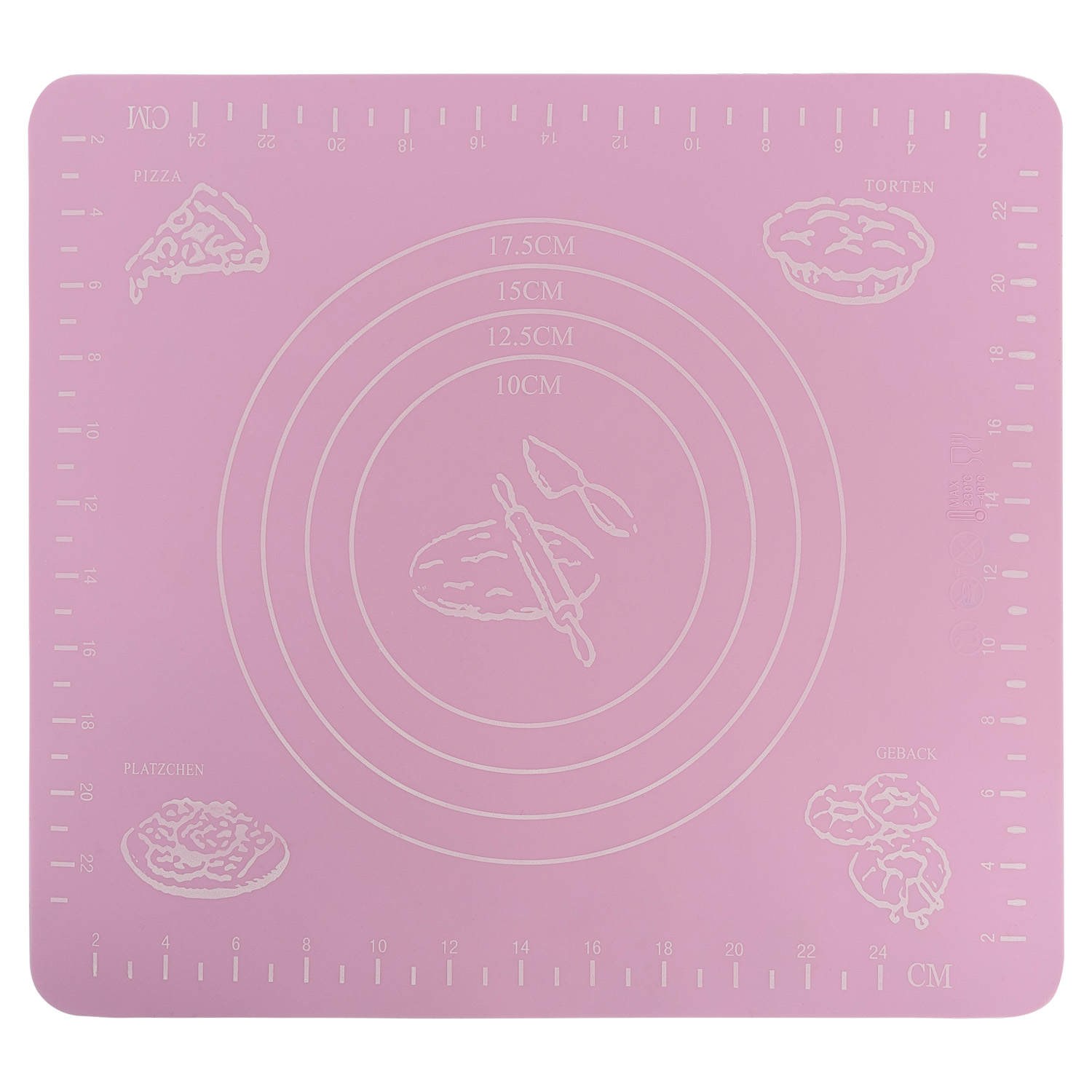 Коврик для выпечки DOMEO «Канеле» 29х26 см цвет в ассортименте