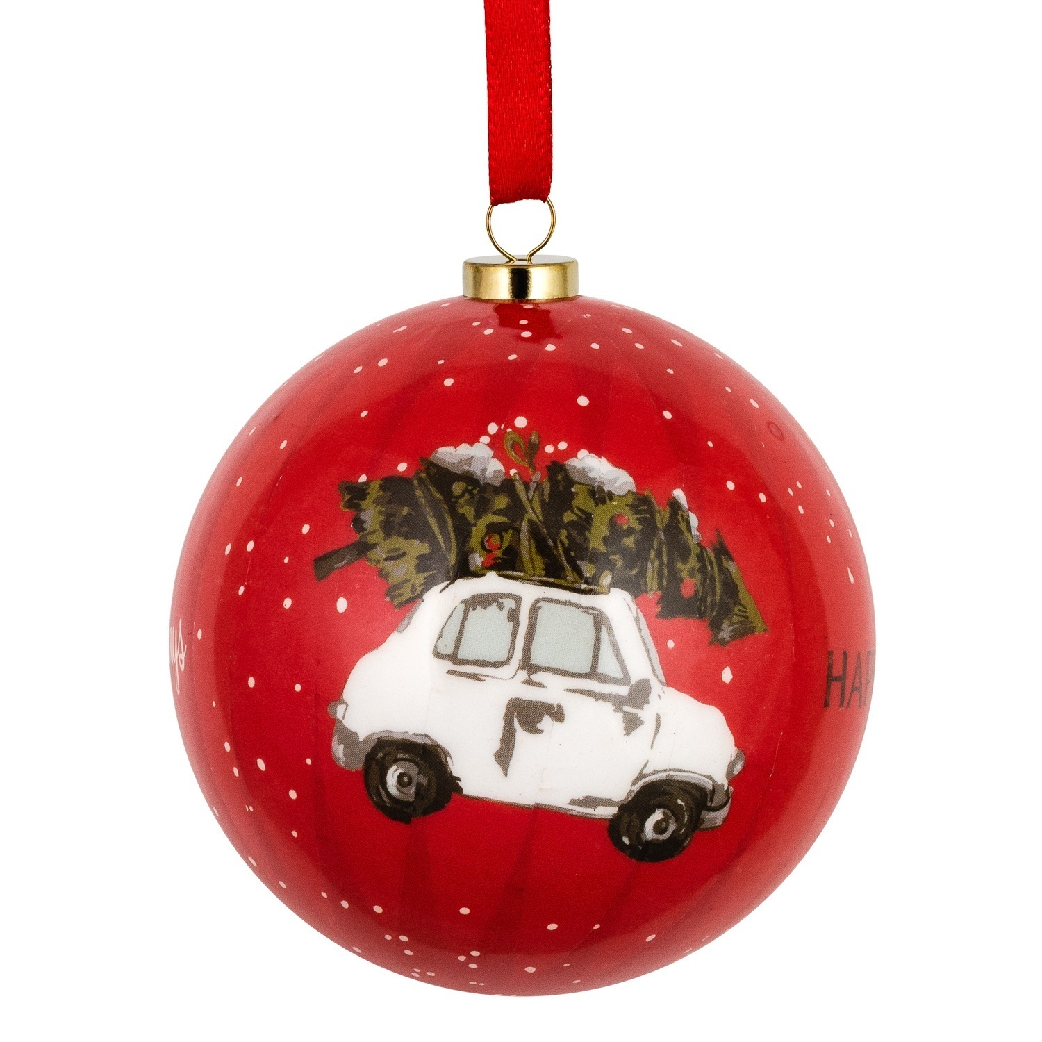 Набор ёлочных шаров Selecta Christmas 7,5 см 3 шт.