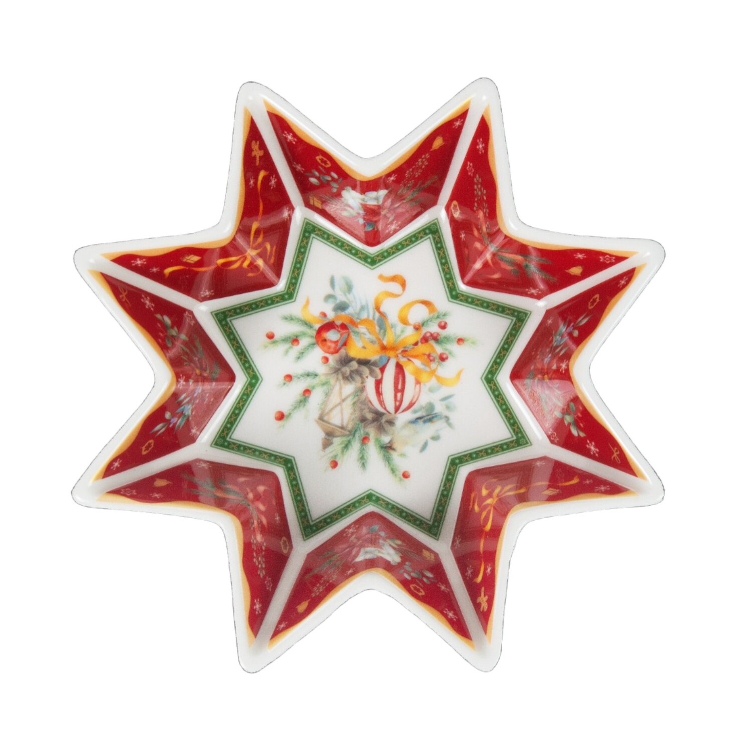 Салатник-звезда Selecta Christmas "Новогоднее волшебство"  17см