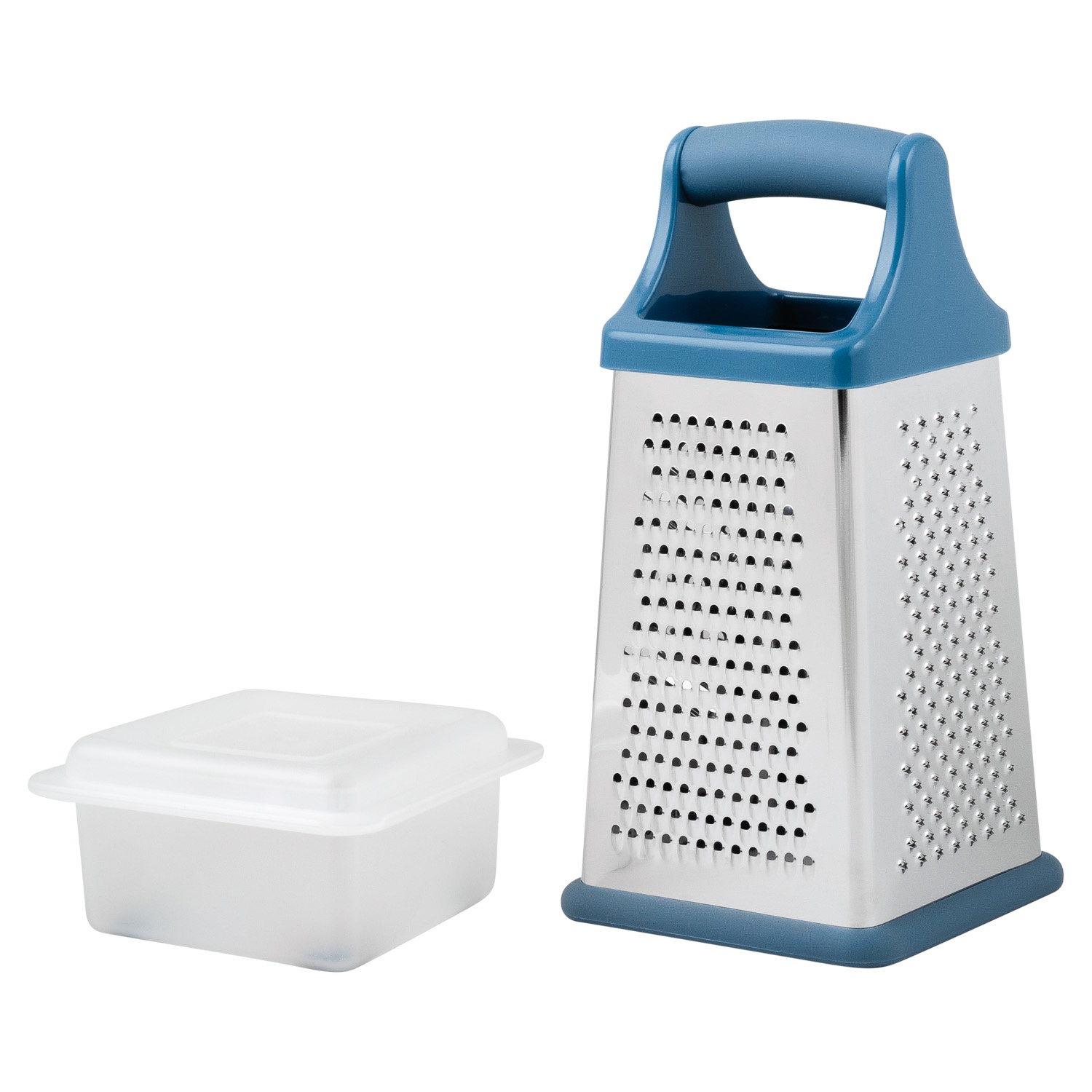 Терка 4-гранная DOMEO 22x10,6x10,6 см с контейнером