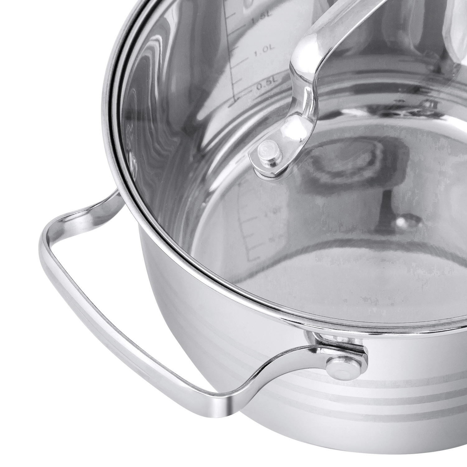 Кастрюля с крышкой DOMEO Naturel 2,9 л