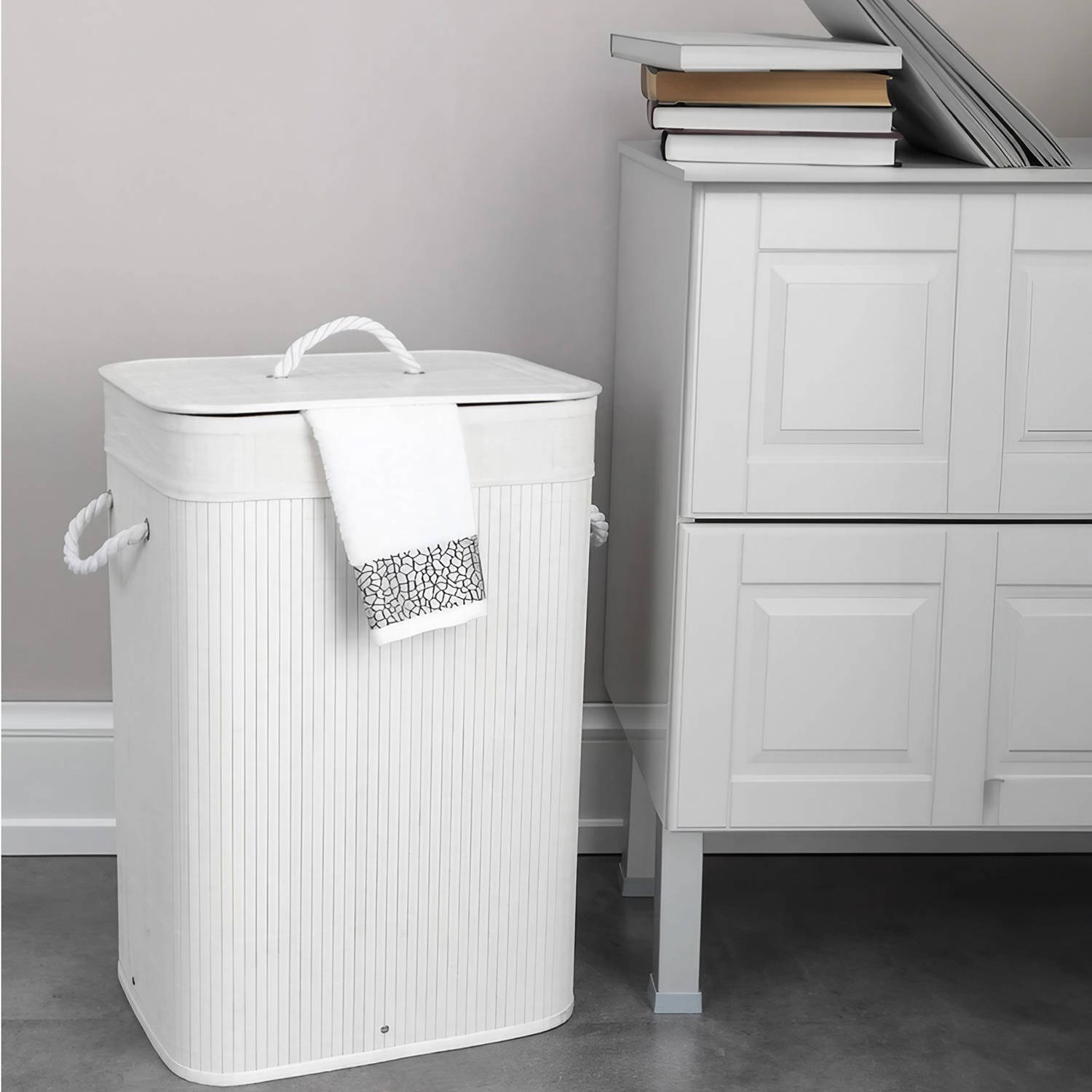 Корзина для белья Selecta 40x30x60 см