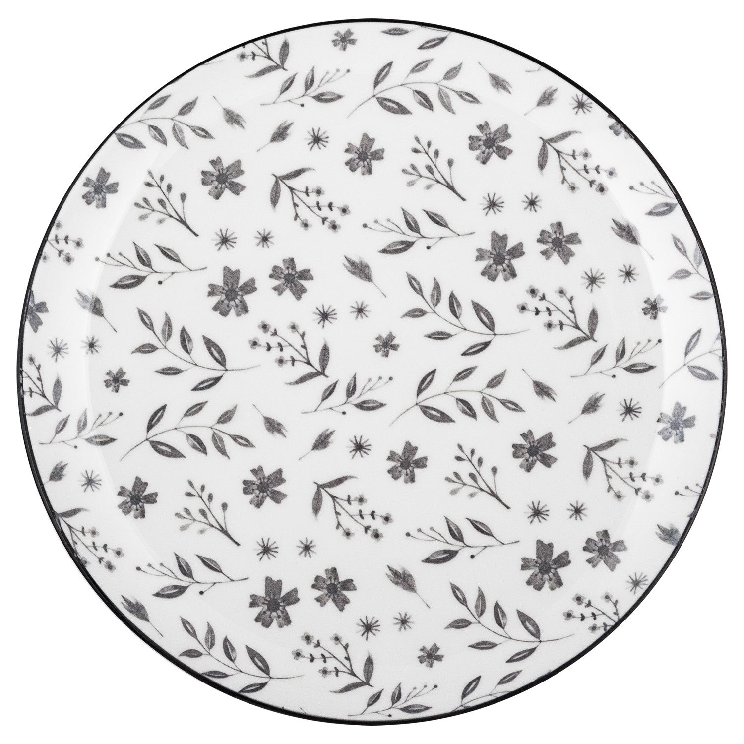 Тарелка десертная DOMEO Ситец 26,8 см